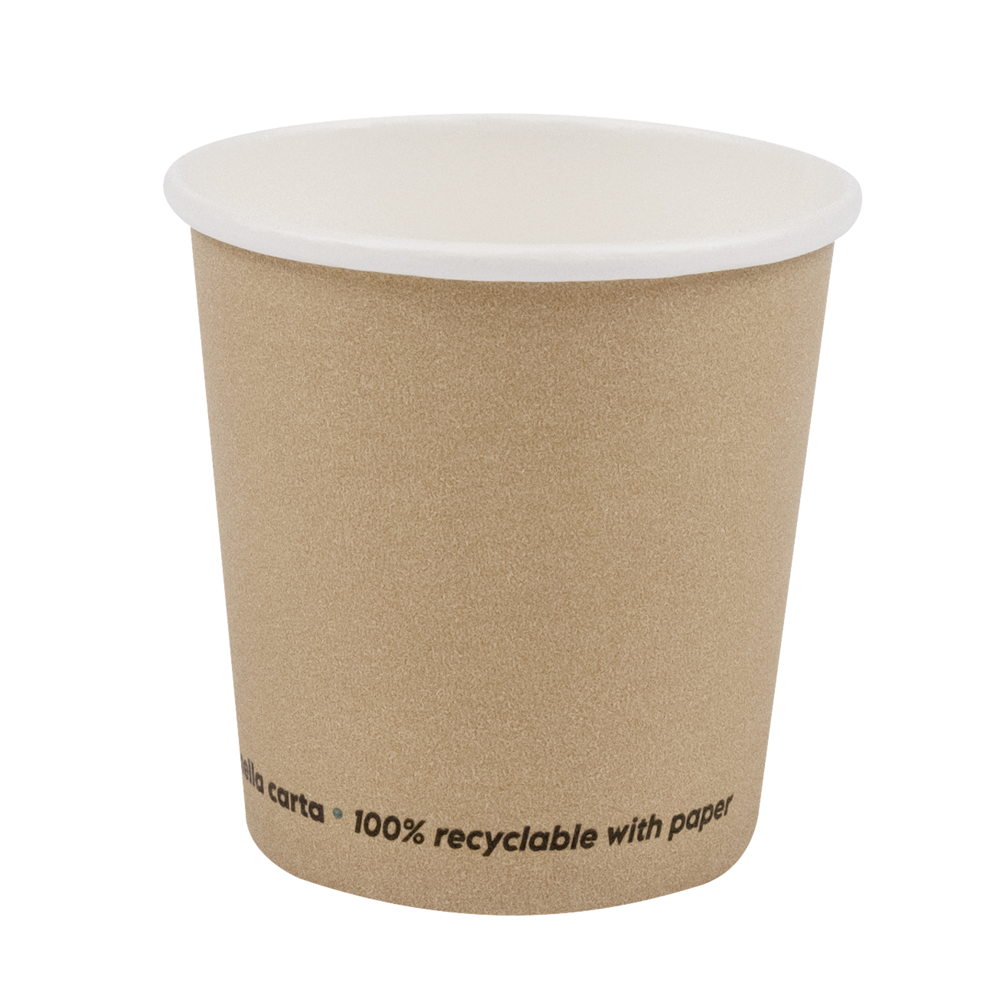 Conf 50 Bicchieri caffE' in carta 100ml avana Signor Bio
