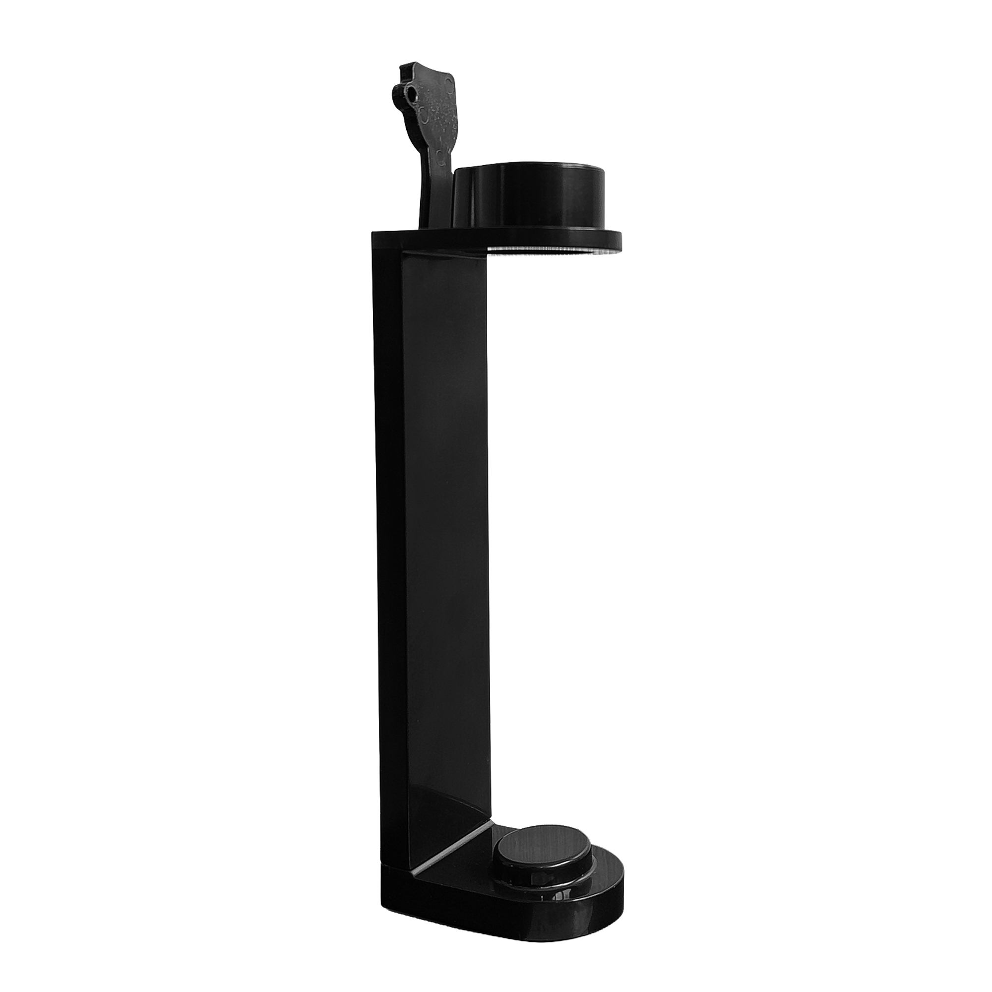 Kit staffa hotellerie per dispenser ricaricabile Atlantis/Afrodite nero Beauty E