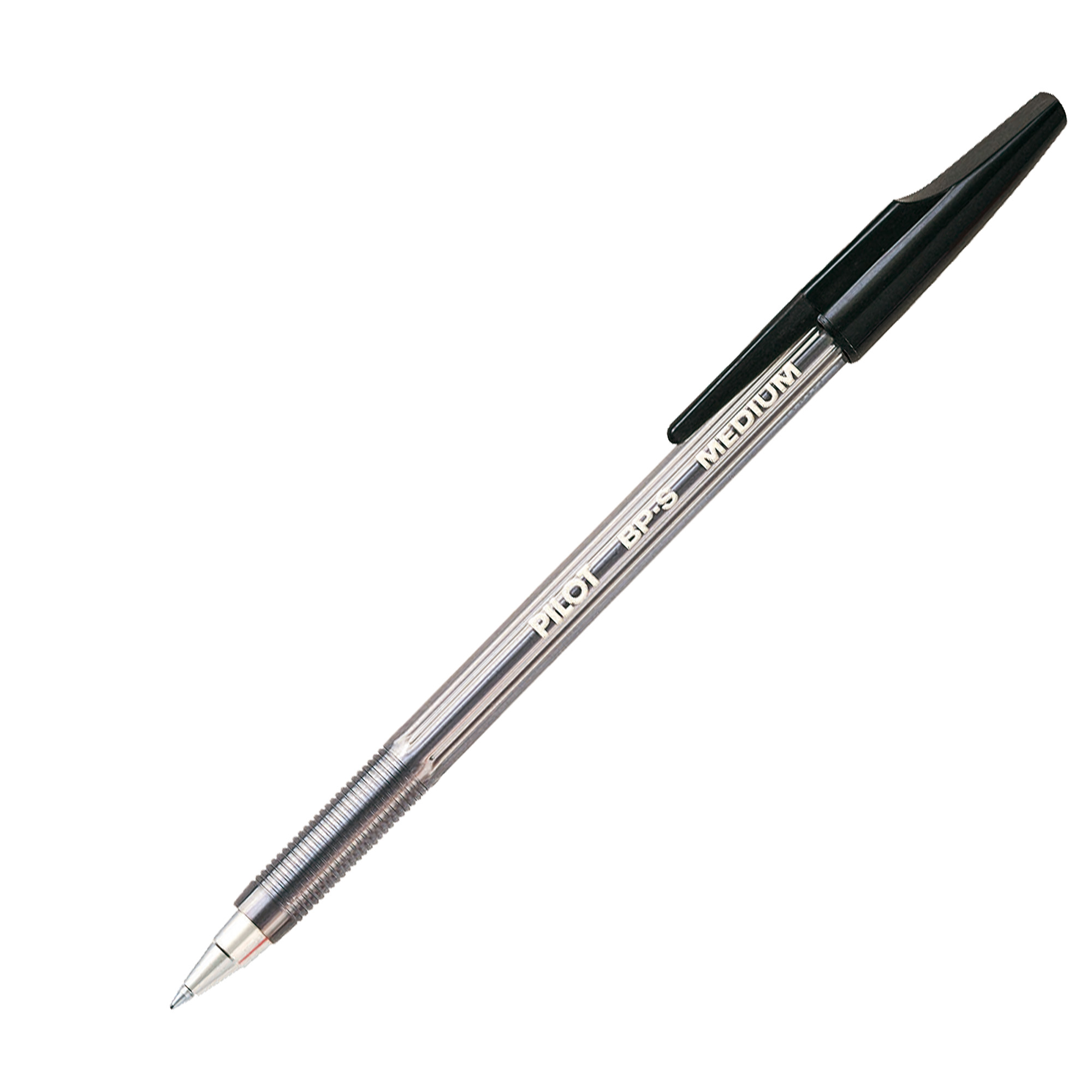 Penna a sfera con cappuccio BP S - punta media 1 mm - nero - Pilot