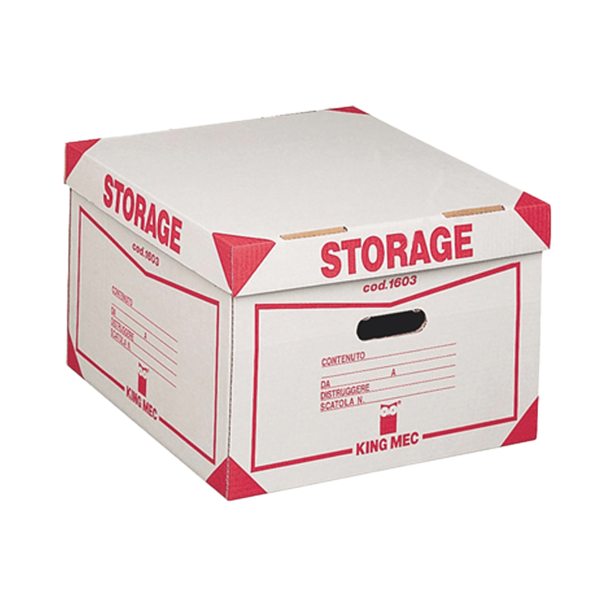 Scatola Storage - con coperchio - 38,5 x …