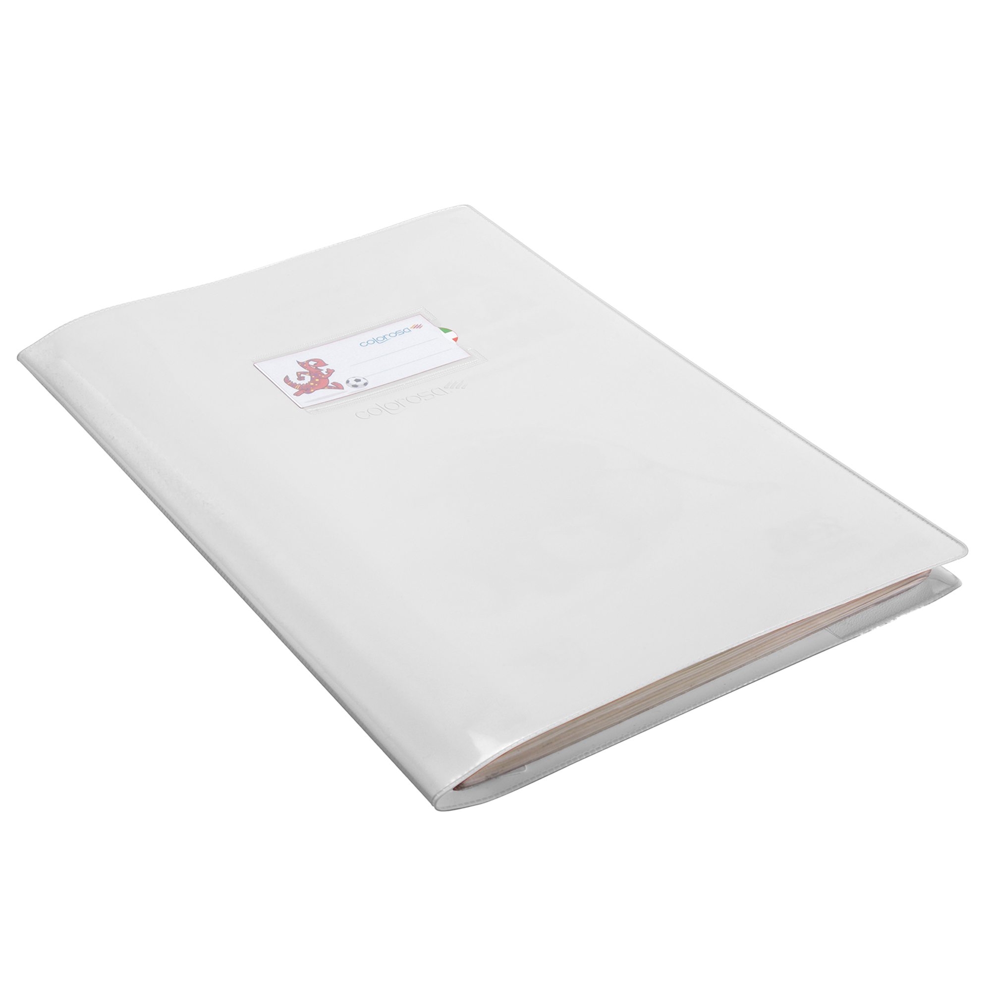 Coprimaxi Gold - 21 x 30 cm - PVC - 300 mic - c/alette - laccato - bianco - Colorosa