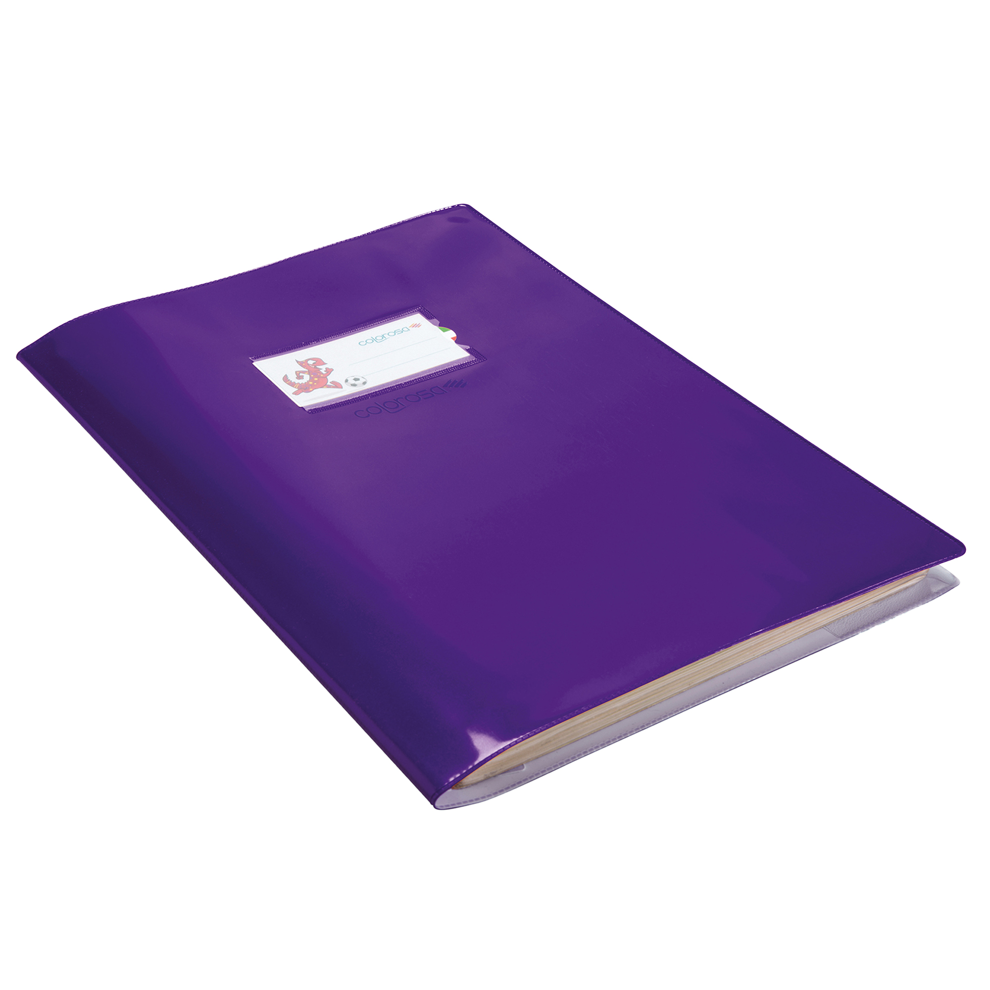 Coprimaxi Gold - 21 x 30 cm - PVC - 300 mic - c/alette - laccato - viola - Colorosa