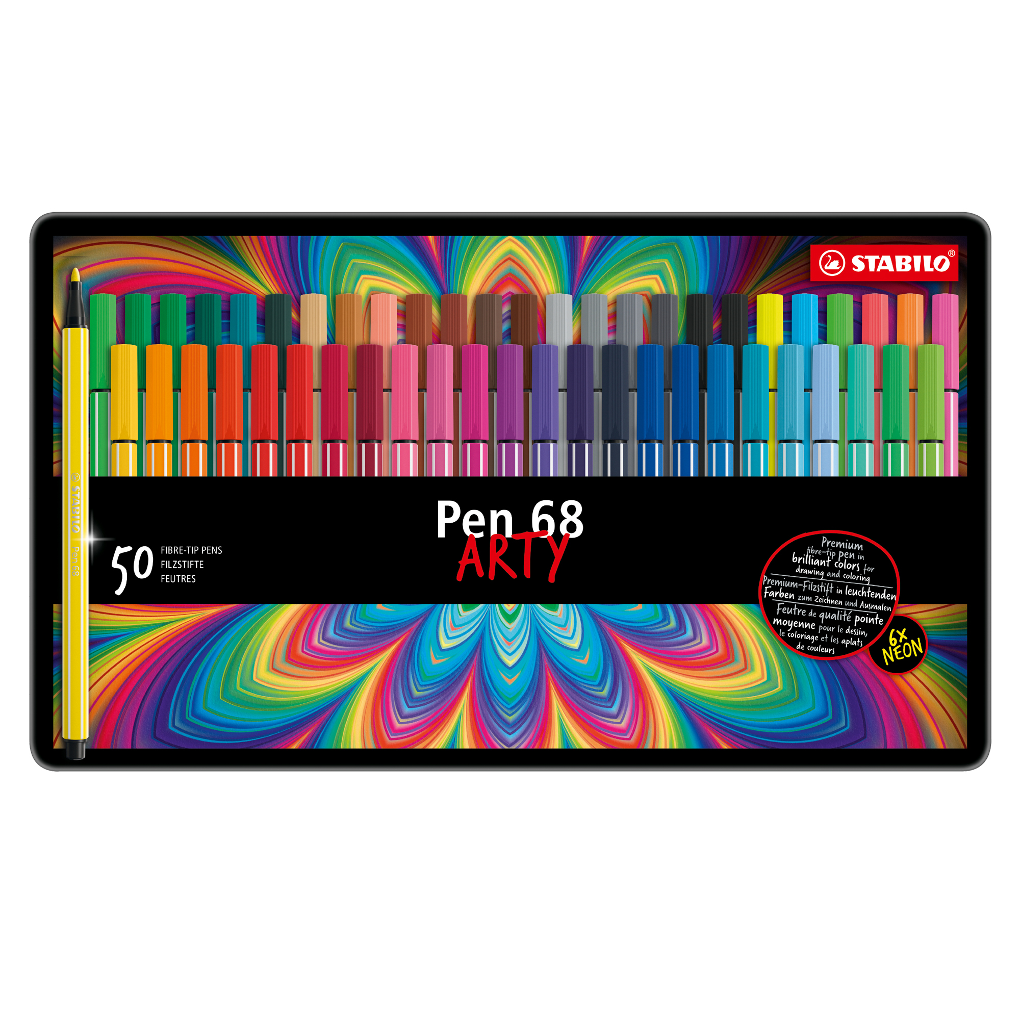 Pennarelli Pen 68 - colori assortiti - Stabilo …