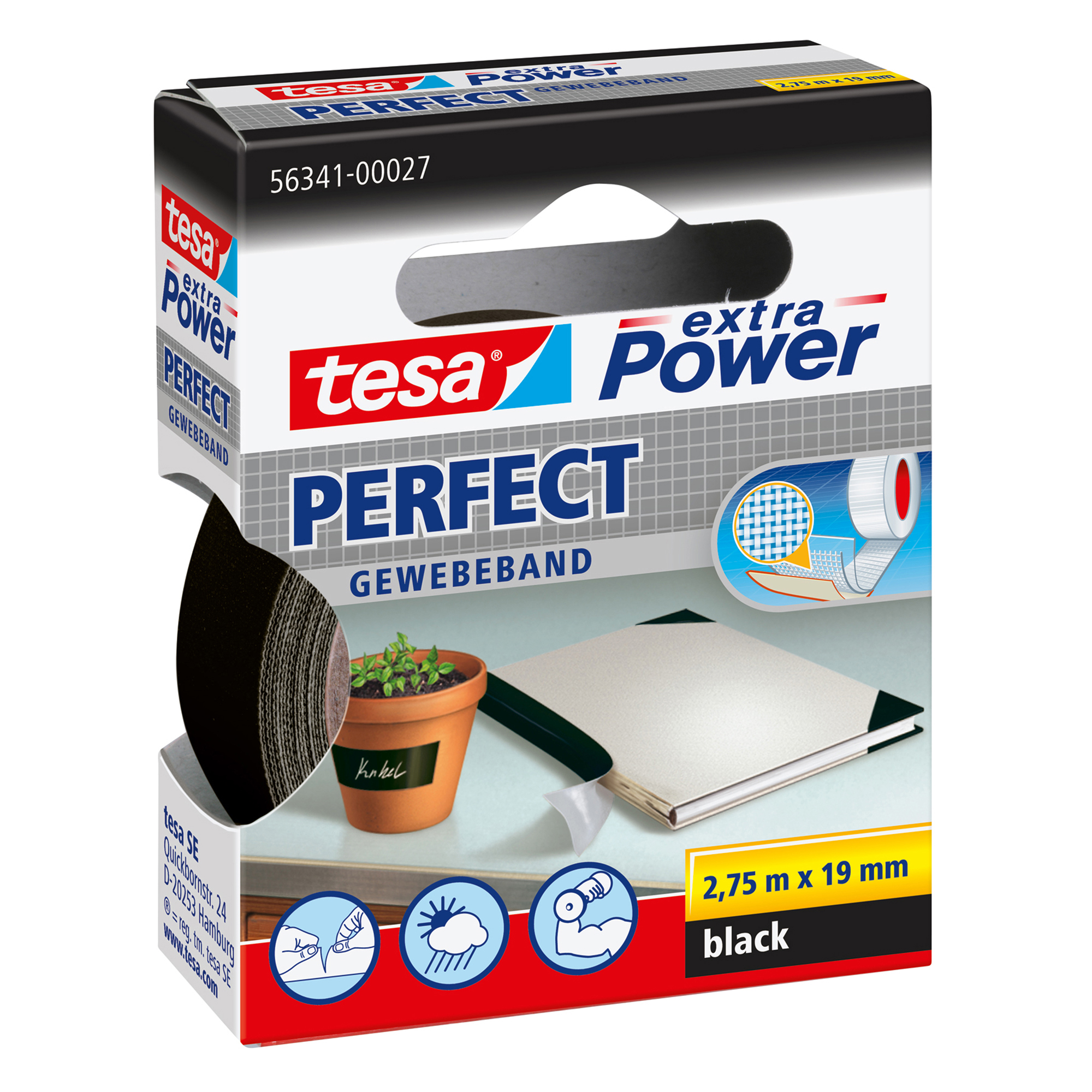 Nastro adesivo telato XP Perfect - 19 mm …