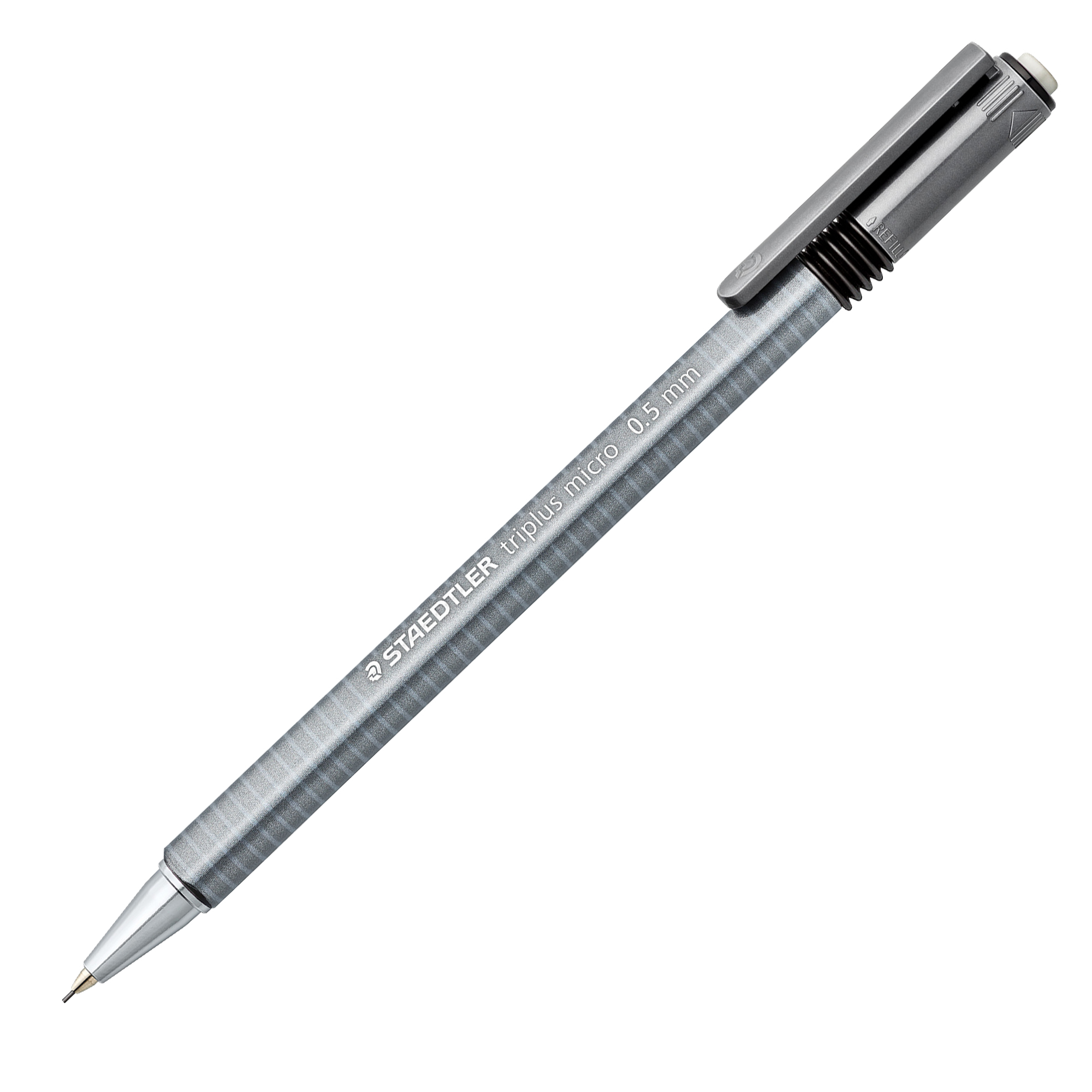 Portamine Triplus Micro 774 - 0,5mm - fusto argento - Staedtler