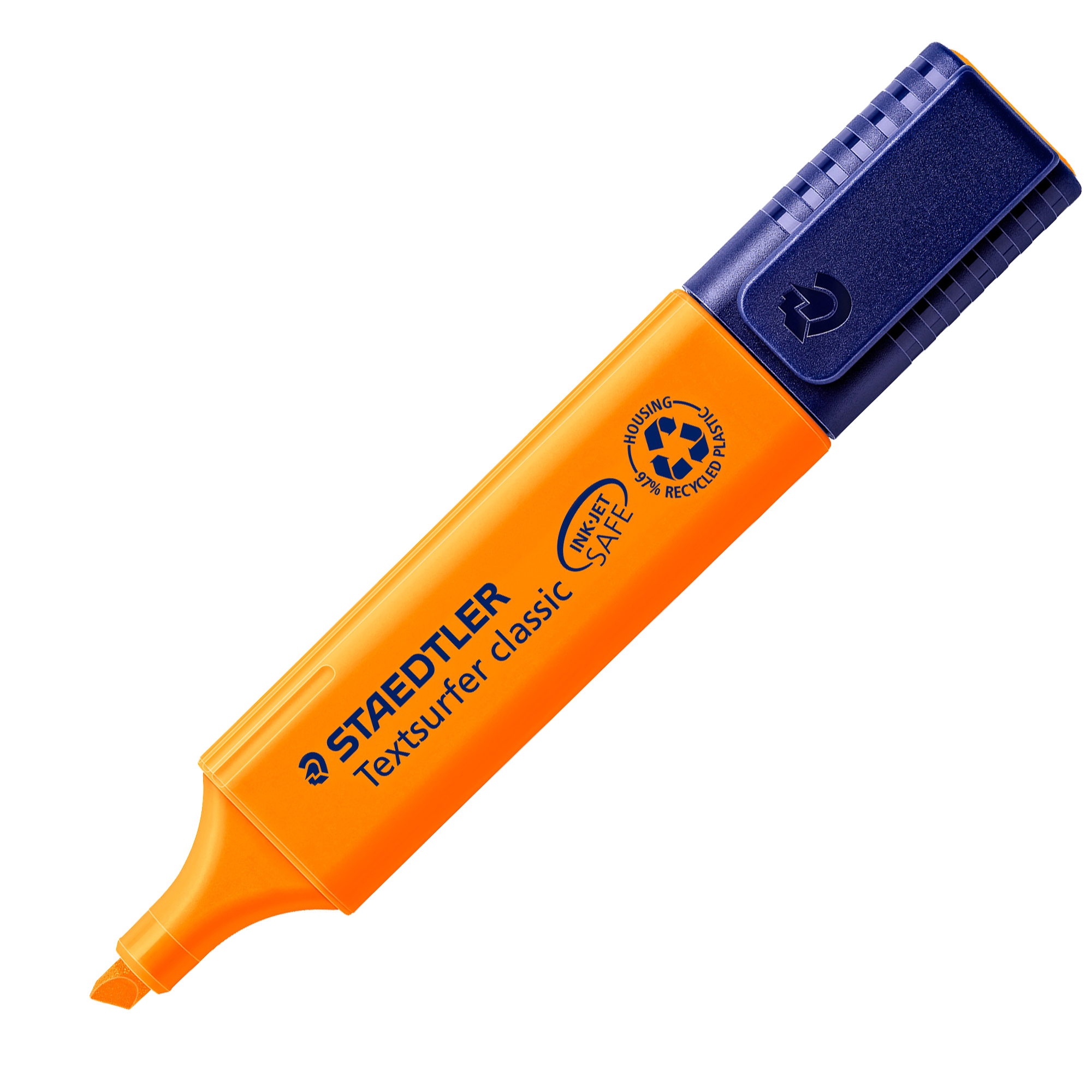 Evidenziatore Textsurfer Classic - punta a scalpello - tratto 1,0mm-5,0mm - arancio - Staedtler