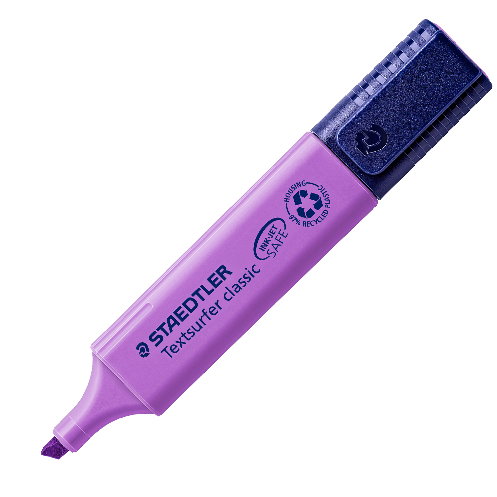 Evidenziatore Textsurfer Classic - punta a scalpello - tratto da 1,0-5,0mm - viola - Staedtler