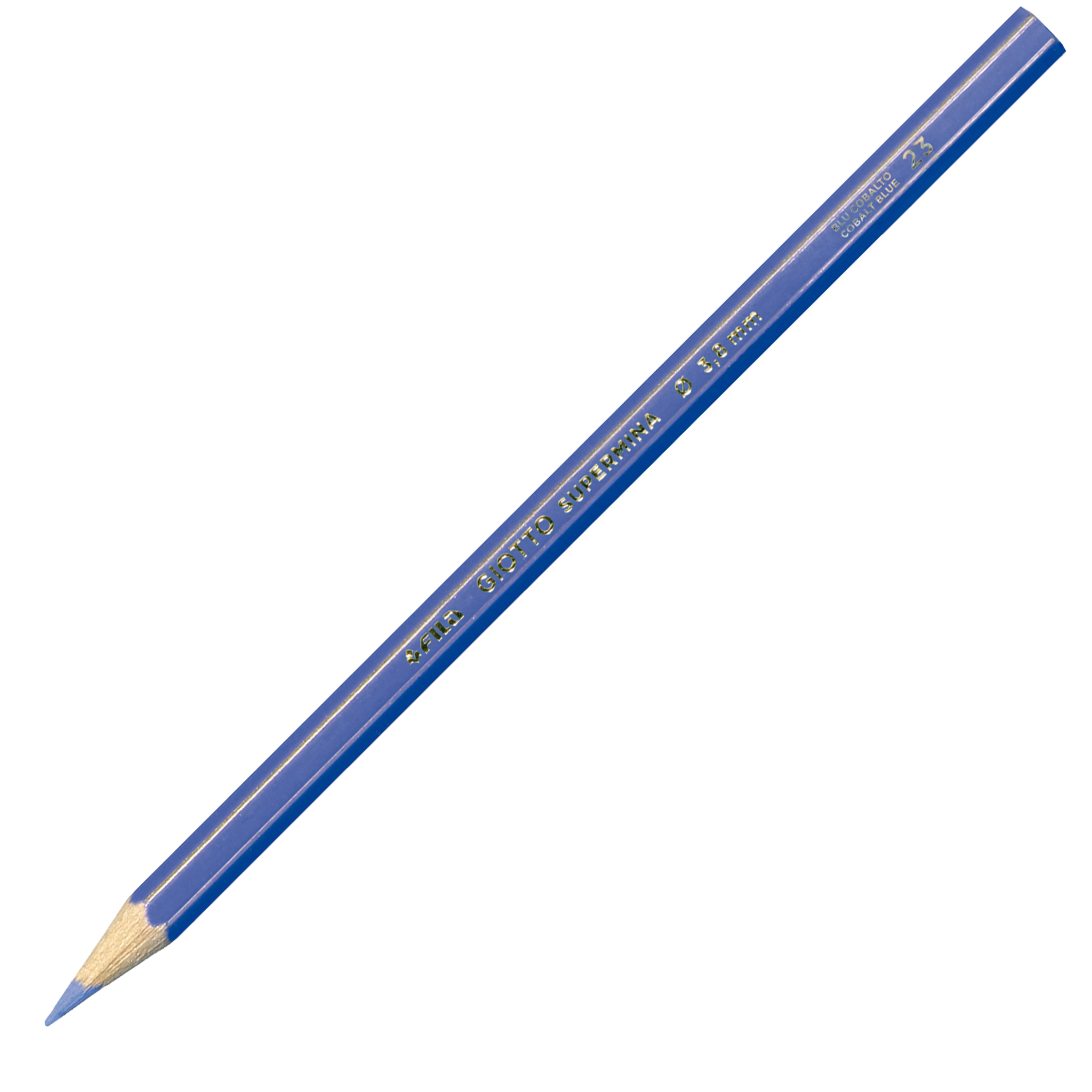 Pastello Supermina - mina 4 mm - blu cobalto 23 - Giotto