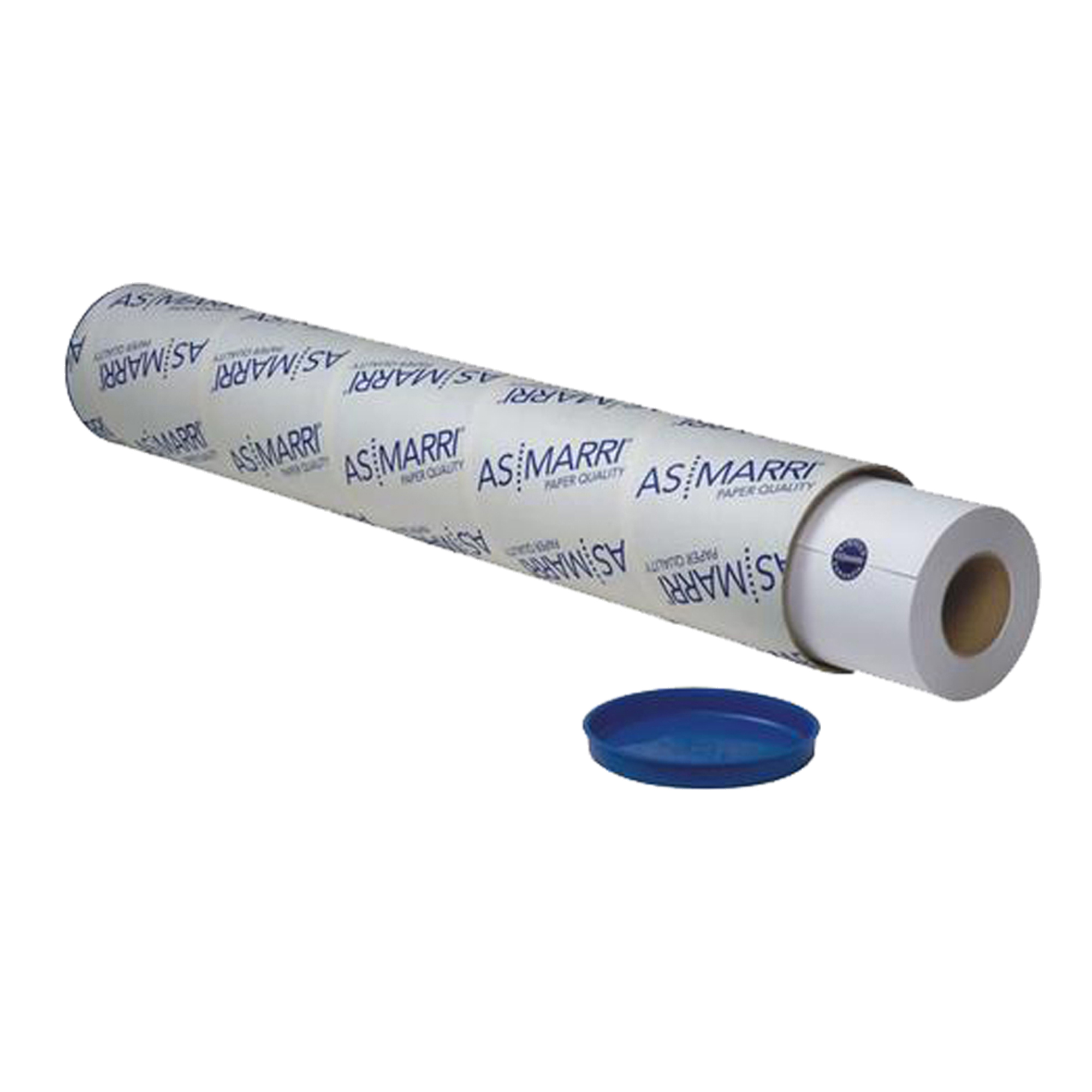Carta plotter XB.80 - 914 mm x 150 mt - 80 gr - laser - opaca - bianco - As Marri