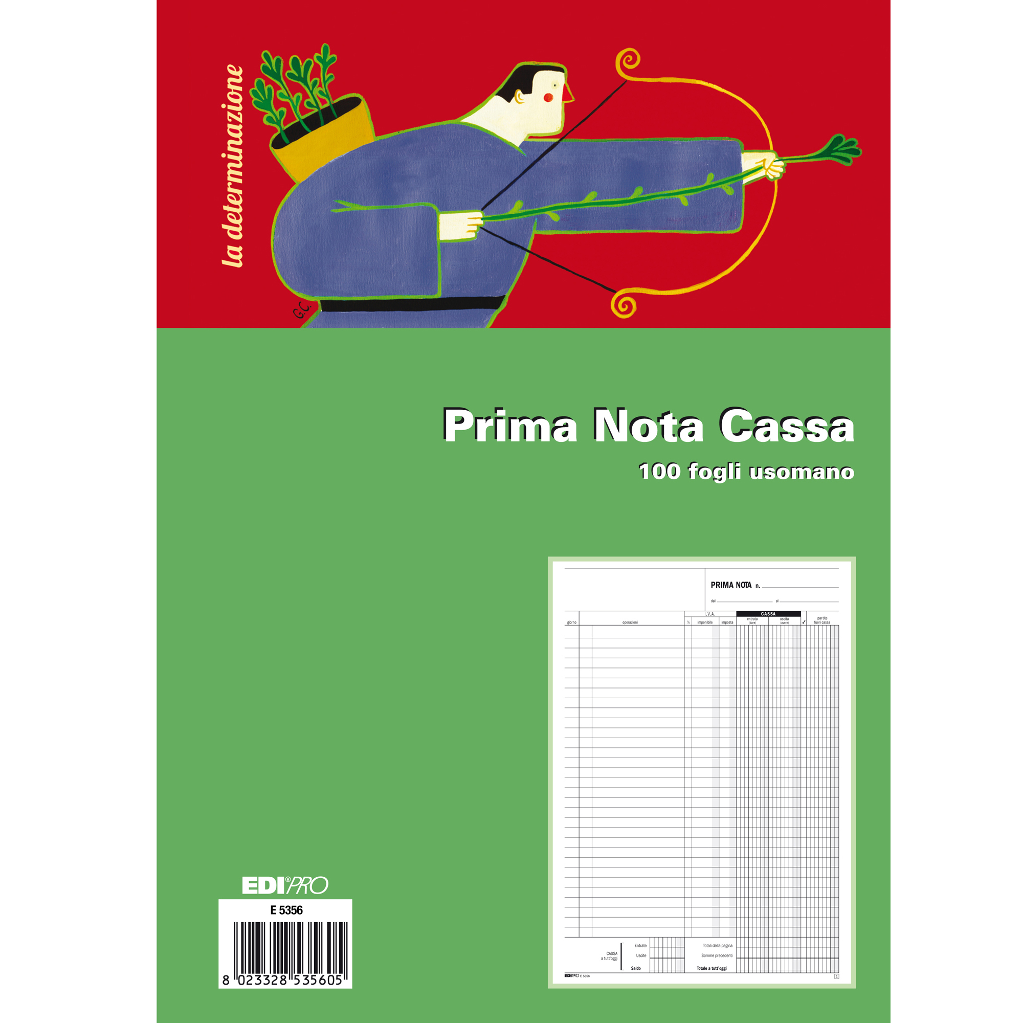 Blocco prima nota cassa - uso mano - …