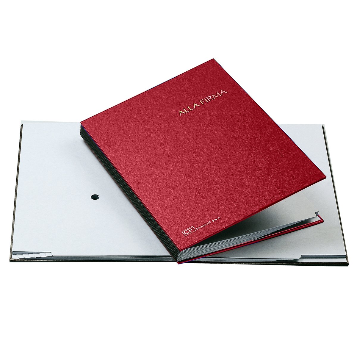 Libro firma Fraschini in carta-cartoncino con 14 scomparti …