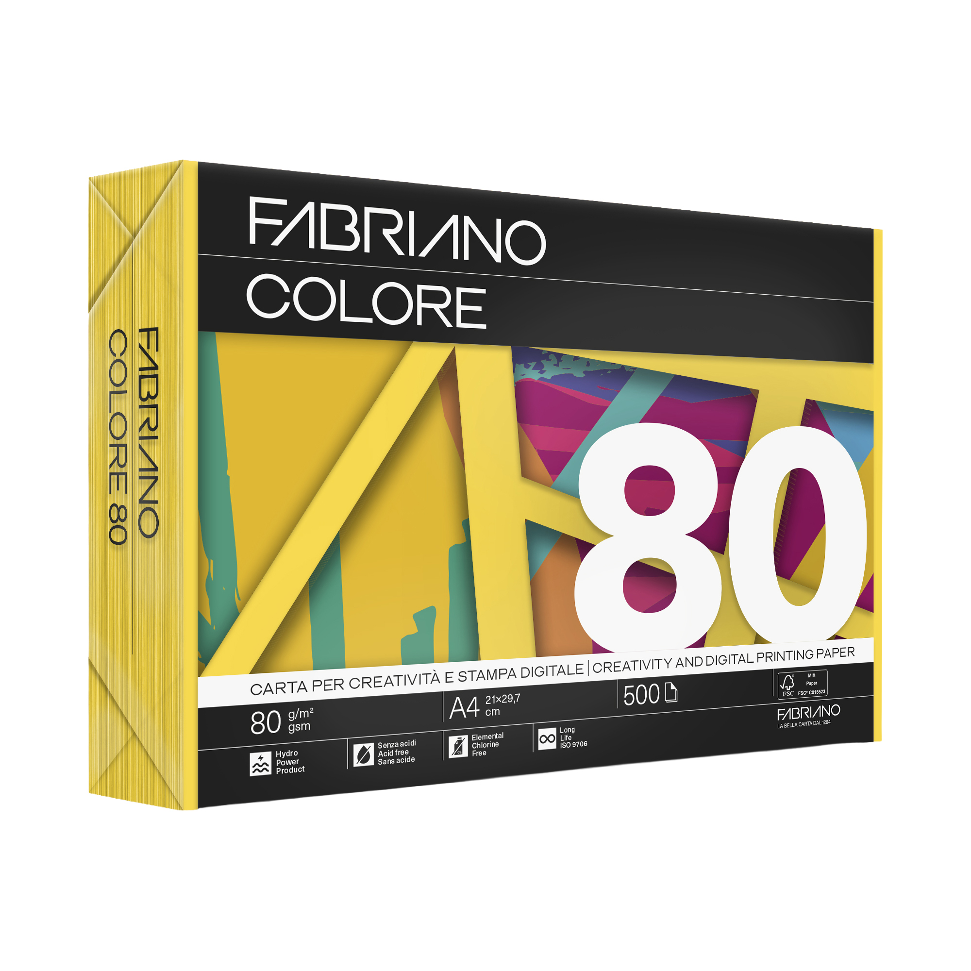 Carta Fabriano Colore - A4 - 80 gr …