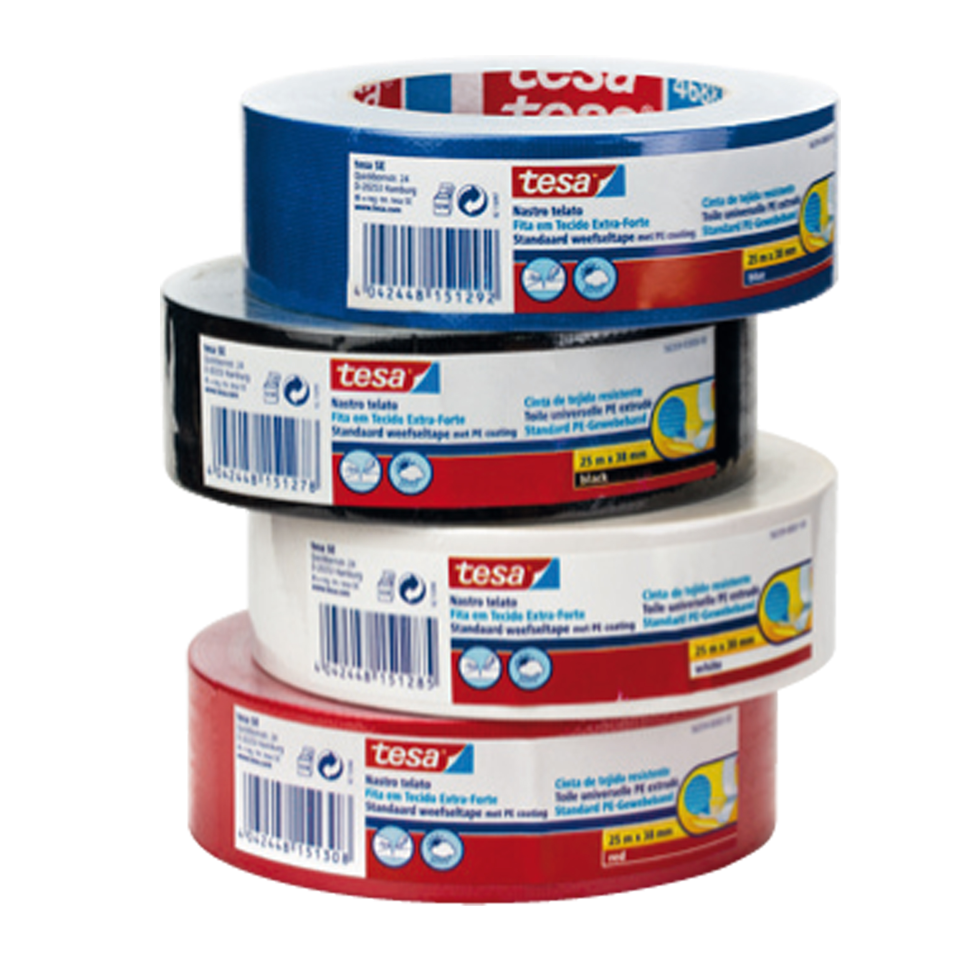 Nastro adesivo telato - 38 mm x 25 …