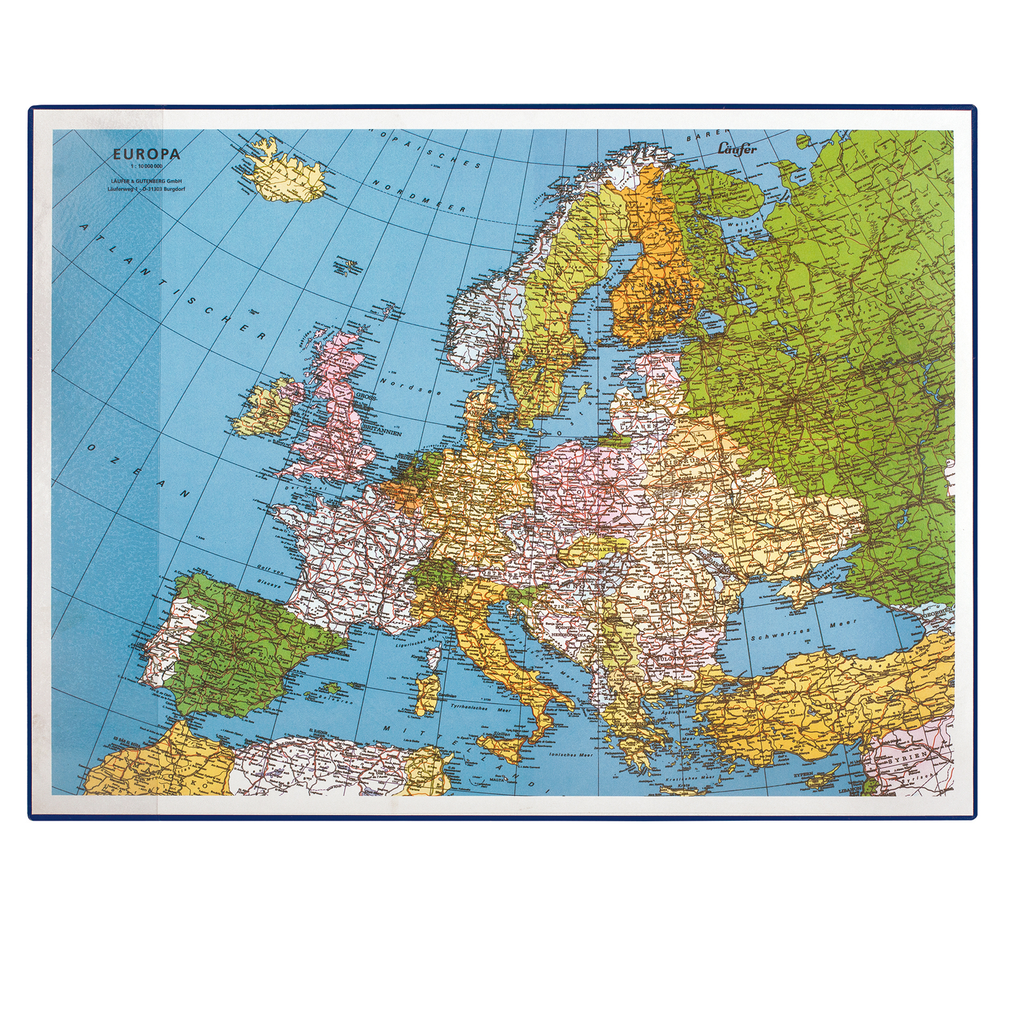 Sottomano Geographic Europa Läufer - 40 x 53 …