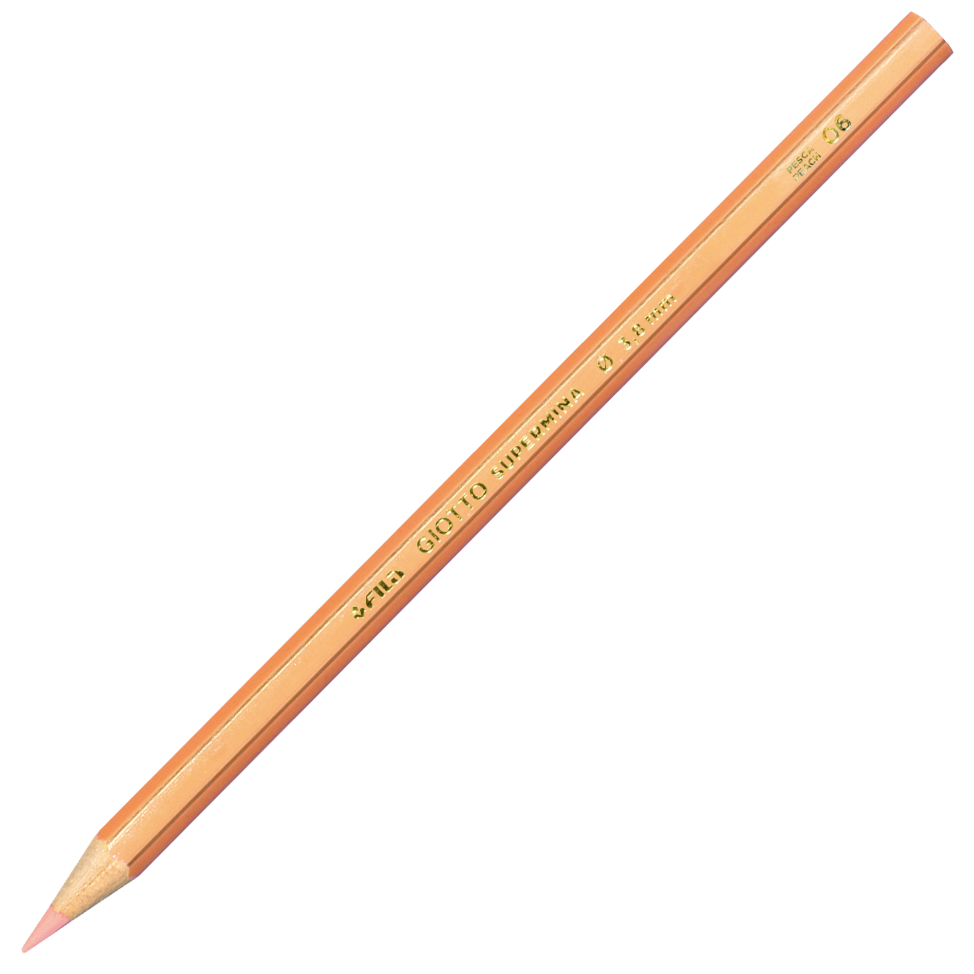 Pastello Supermina - mina 4 mm - pesca 06 - Giotto