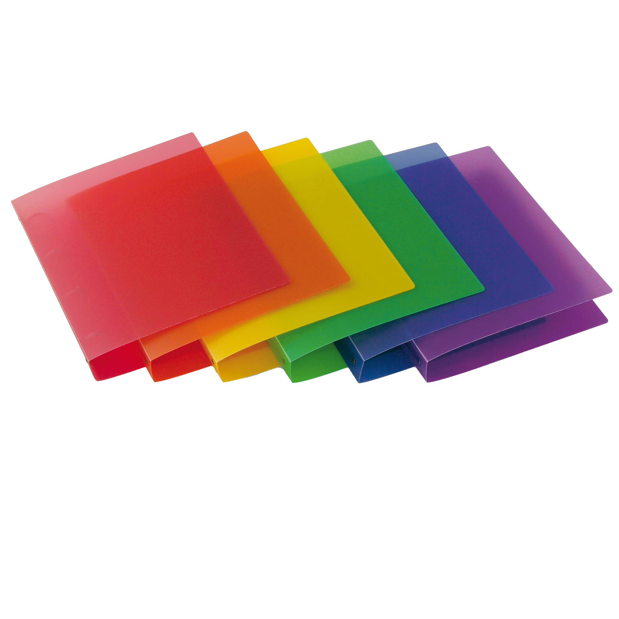 Raccoglitore Myto - 22 x 30 cm - 4 anelli tondi 17 mm - dorso 2,5 cm - colori assortiti - Sei Rota
