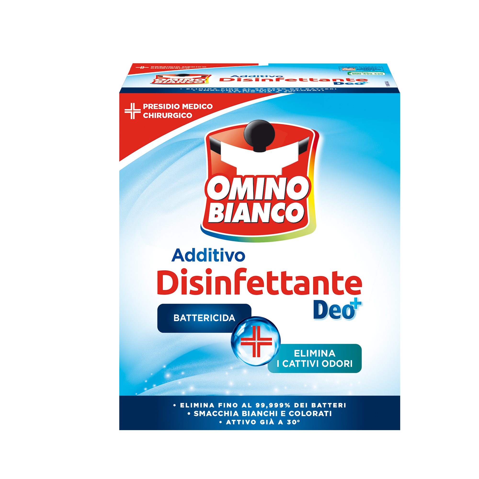 Additivo Omino Bianco disinfettante per tessuti - 450 …
