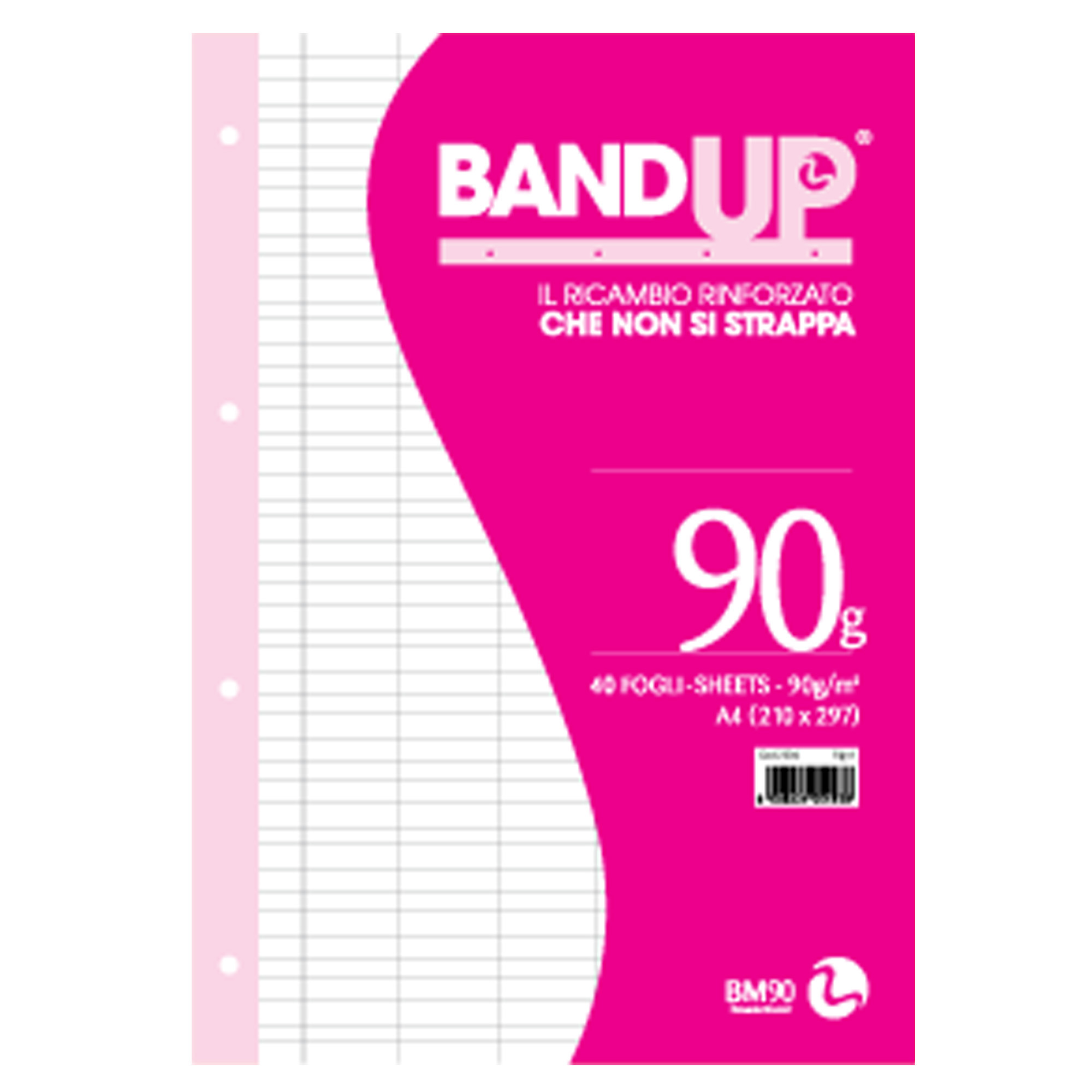 Ricambi BandUp forati rinforzati - A4 - rigo …