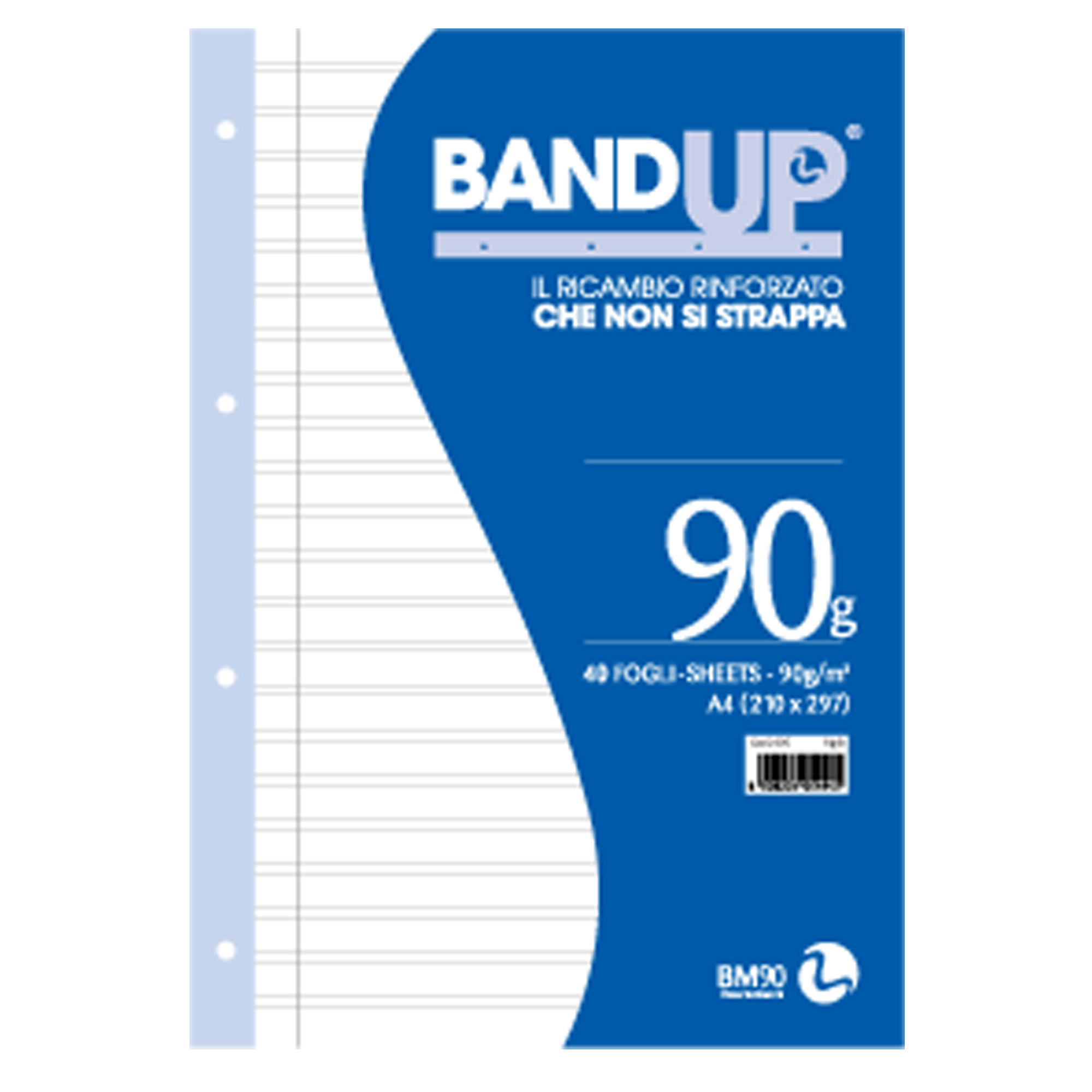 Ricambi BandUp forati rinforzati - A4 - rigo …