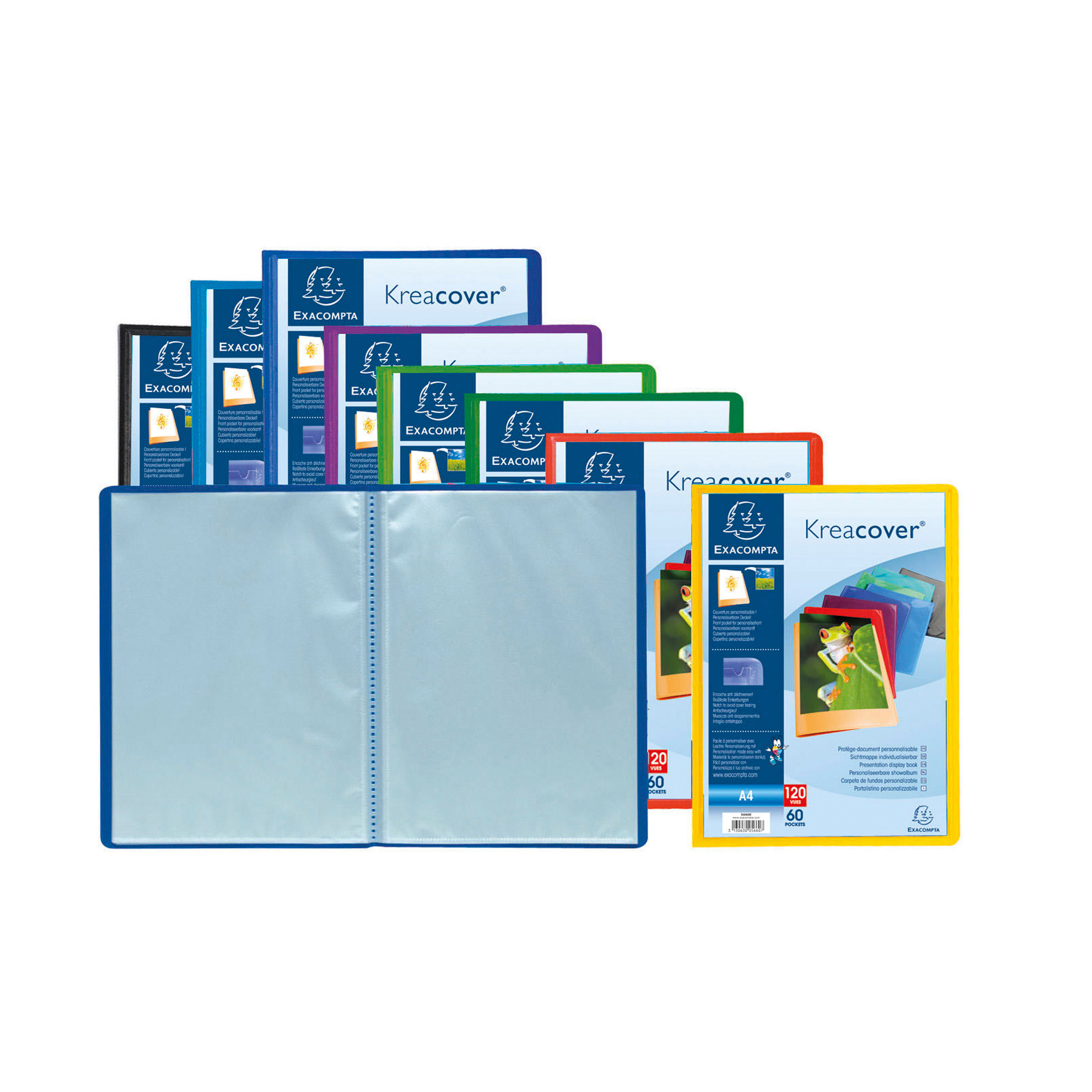 Portalistini personalizzabile Kreacover - 21x29,7cm - 30 buste …