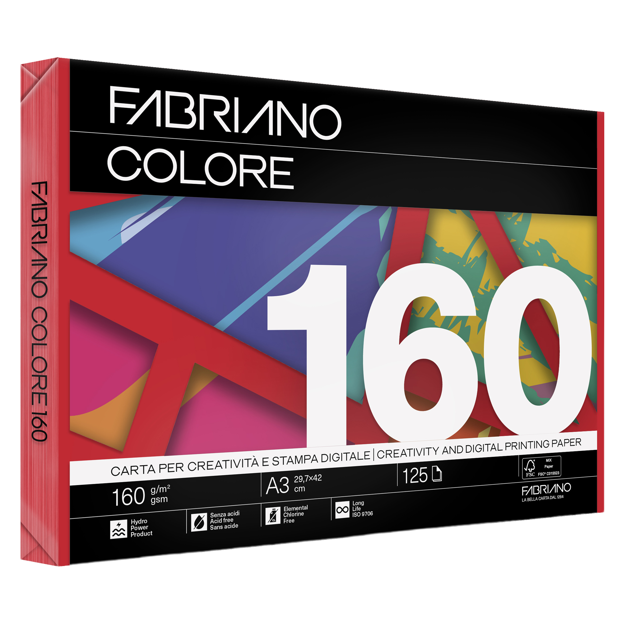 Carta Fabriano Colore - A3 - 160 gr …