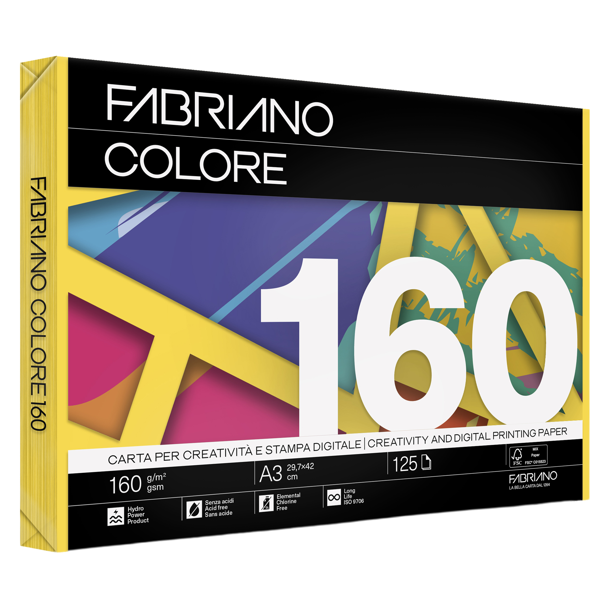 Carta Fabriano Colore - A3 - 160 gr …