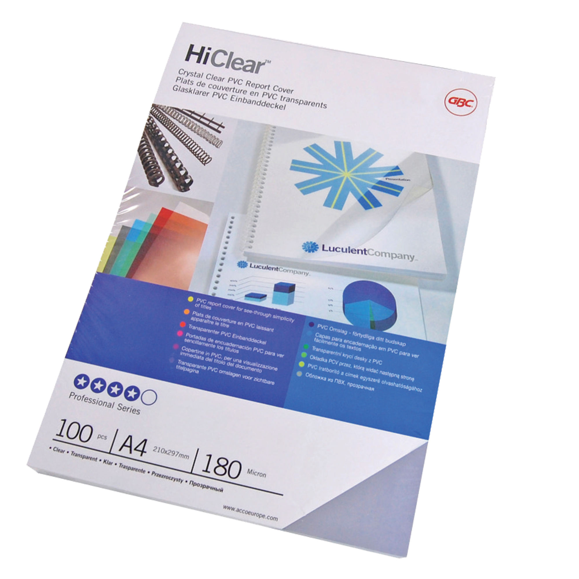 Copertine HiClear per rilegatura - A4 - 300 …
