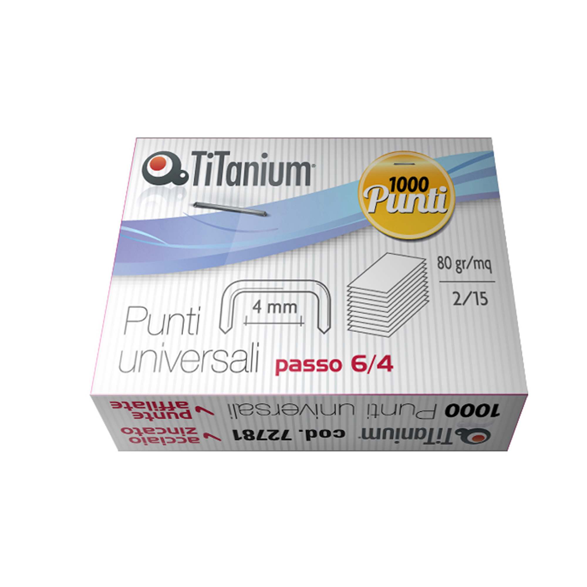 Punti universali - 6/4 - acciaio/zinco cromato - …