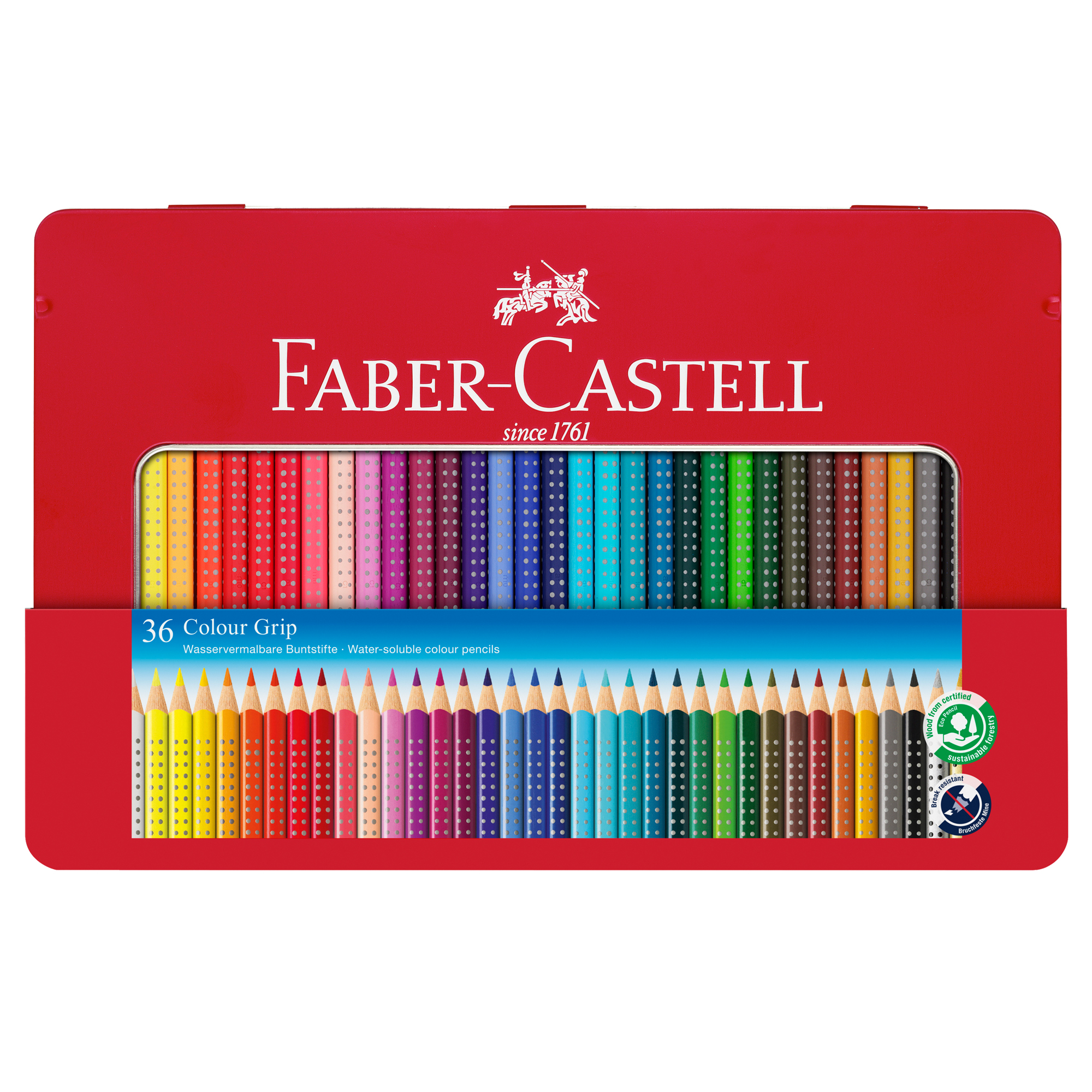 Matite colorate Colour Grip - acquerellabili - Faber-Castell …