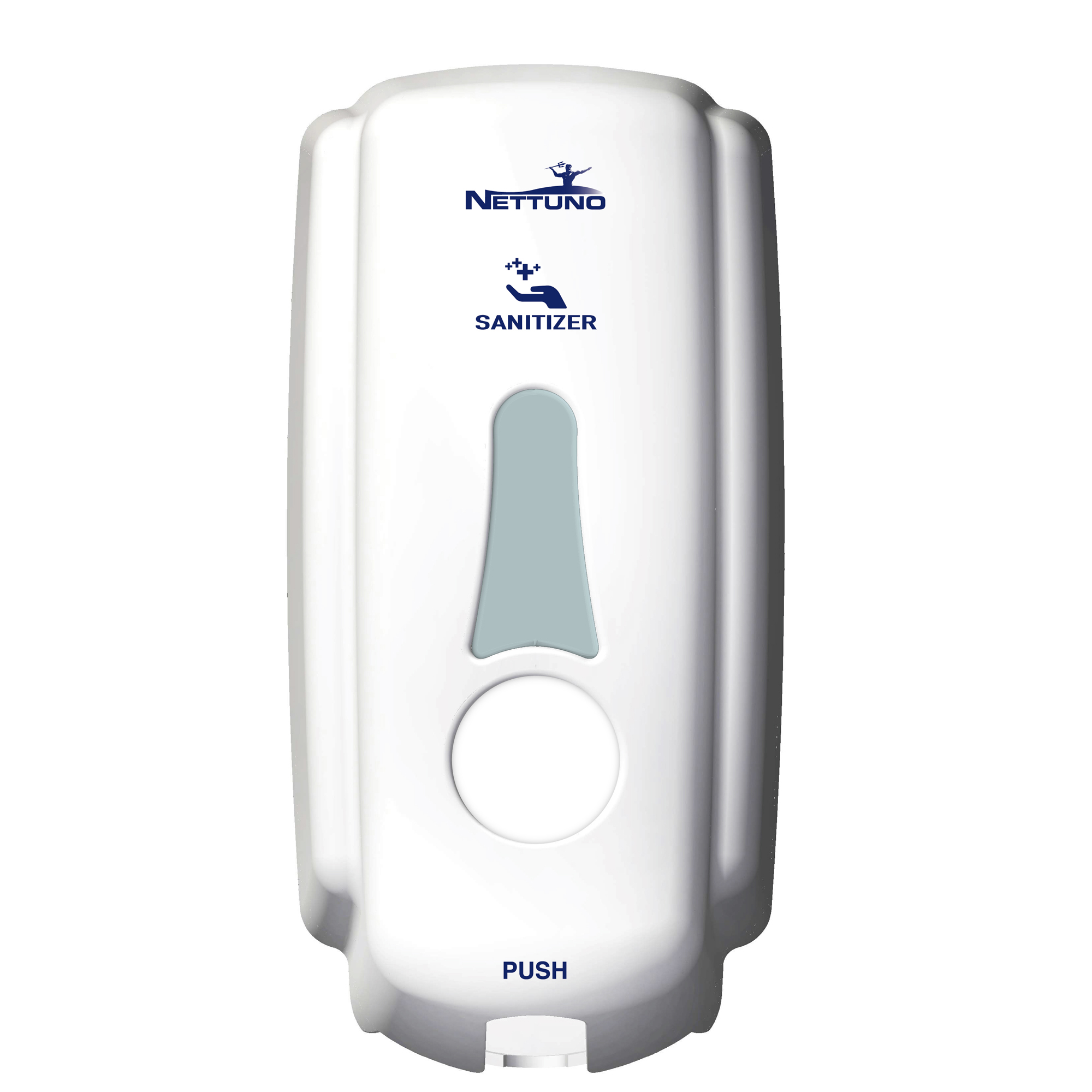 Dispenser sapone T-Small (x ricariche TS800) - capacità 1 L - bianco - Nettuno