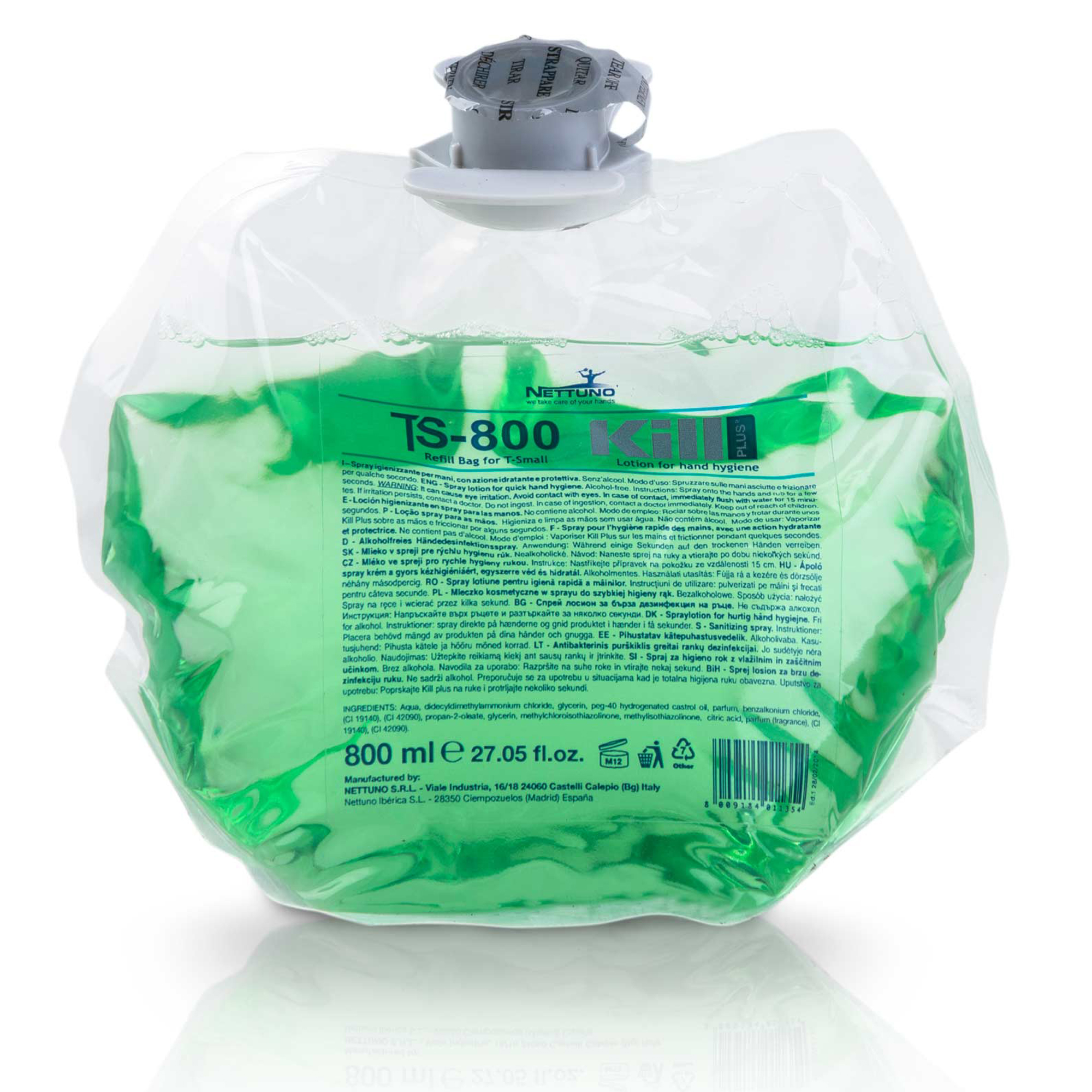 Ricarica igienizzante Kill Plus TS800 - sanitizzante spray …