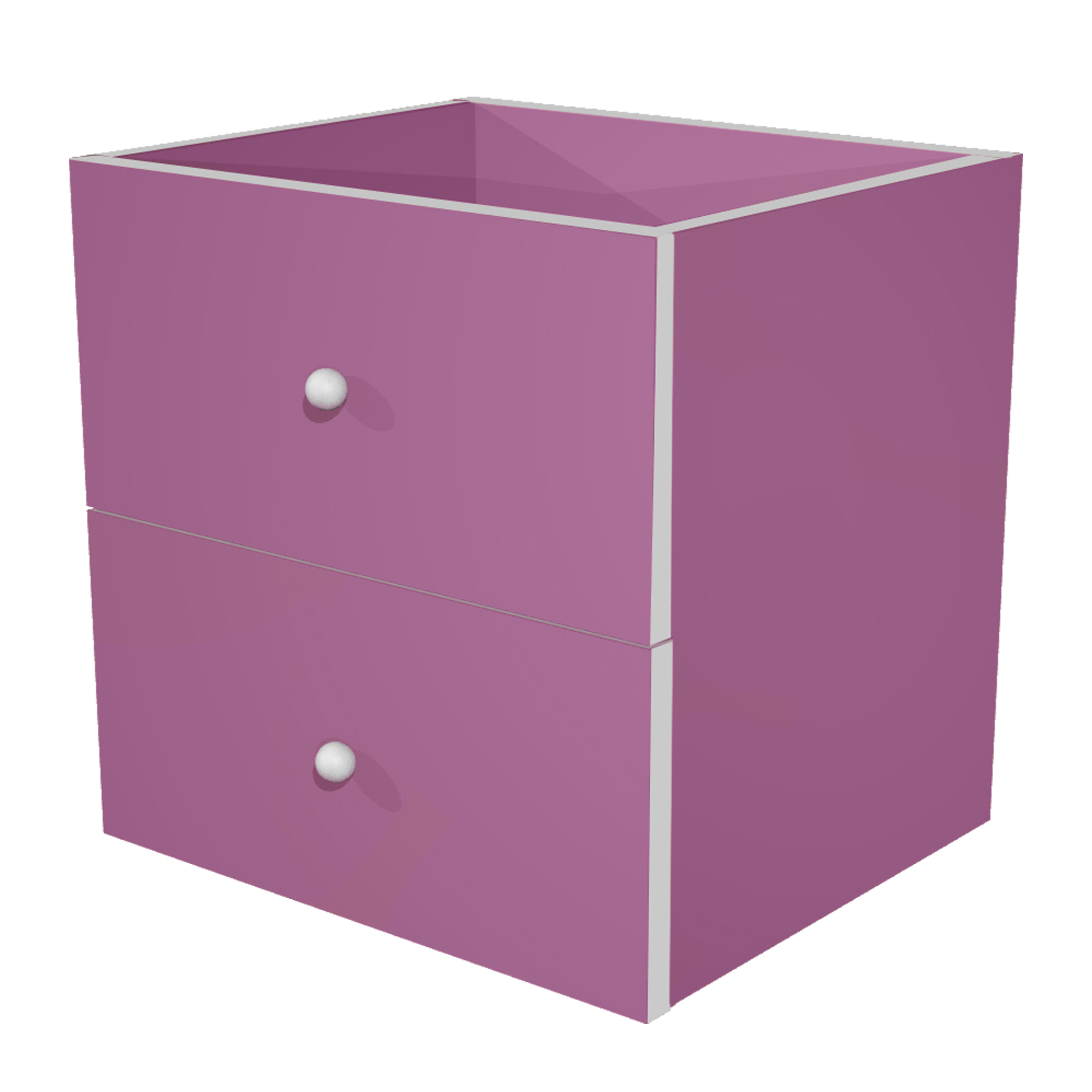 Cassettiera per casellario Rainbow - 2 cassetti - …