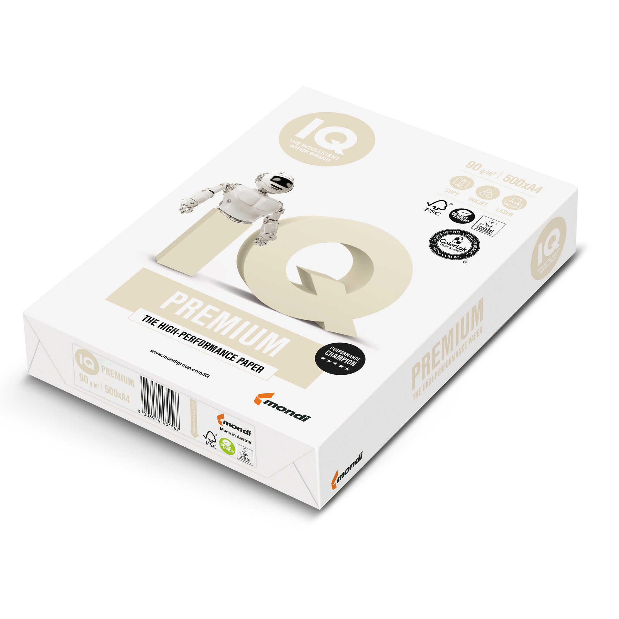 Carta IQ Premium - A4 - 90 gr …