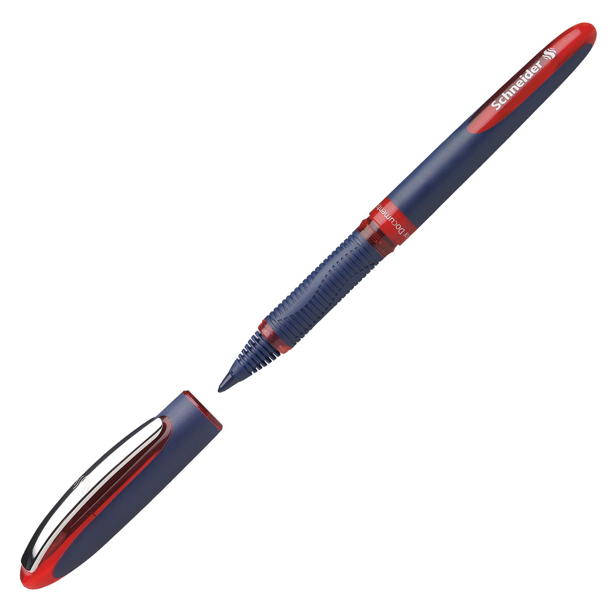Roller One Business con cappuccio - tratto ultra smooth 0,6mm - rosso - Schneider