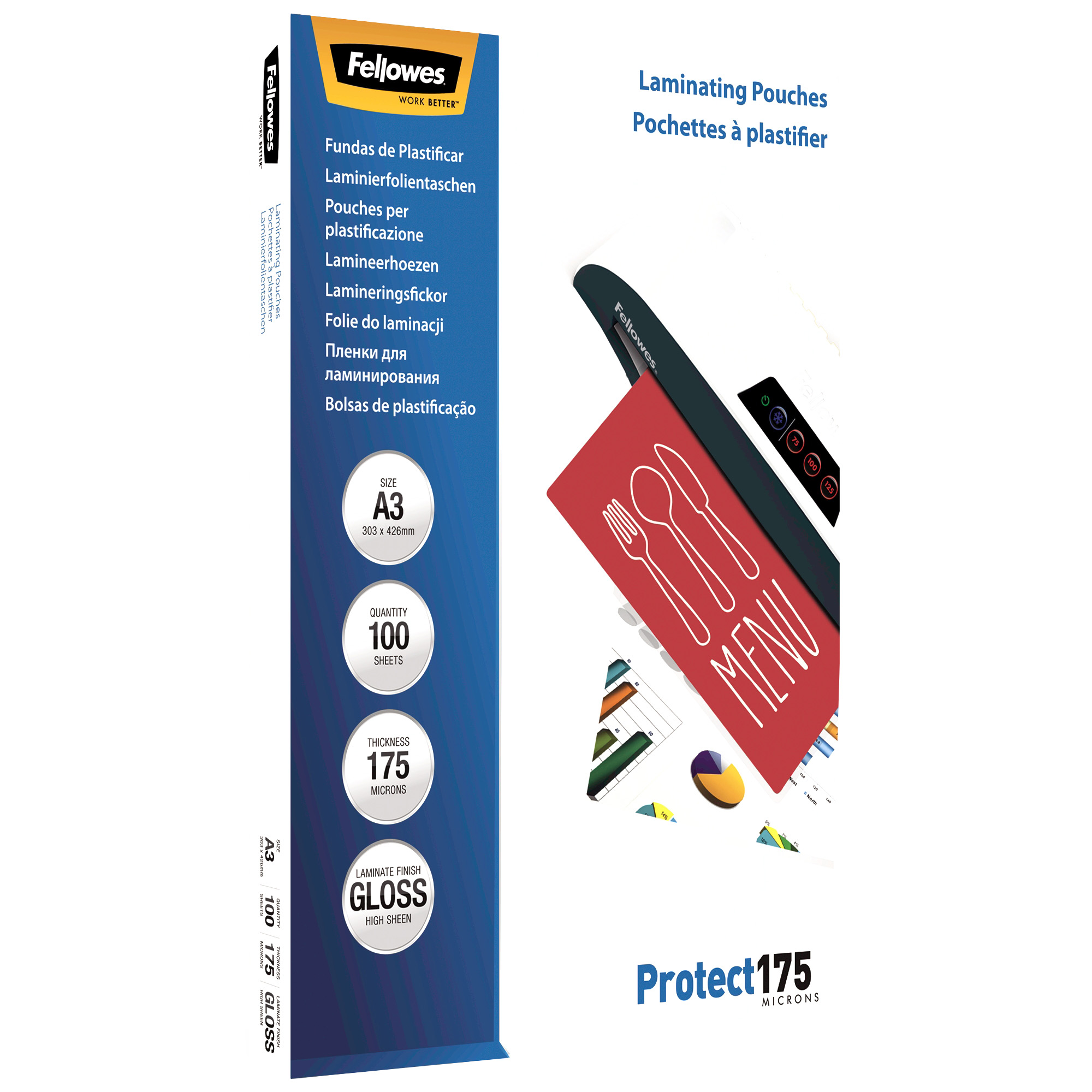 Pouches Protect175 - A3 - 303x426 mm - …