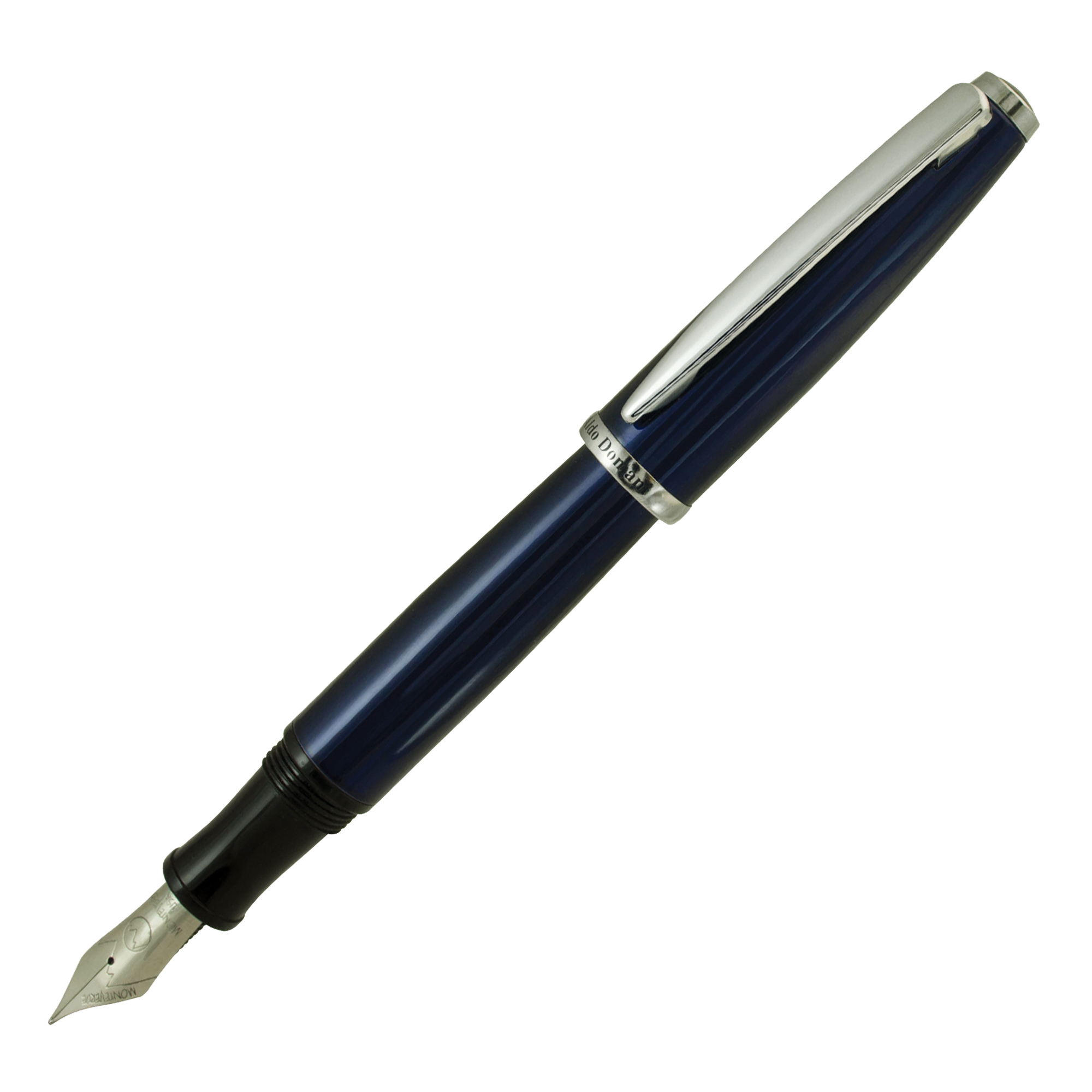 Penna stilografica Aldo Domani - punta M - blu - Monteverde