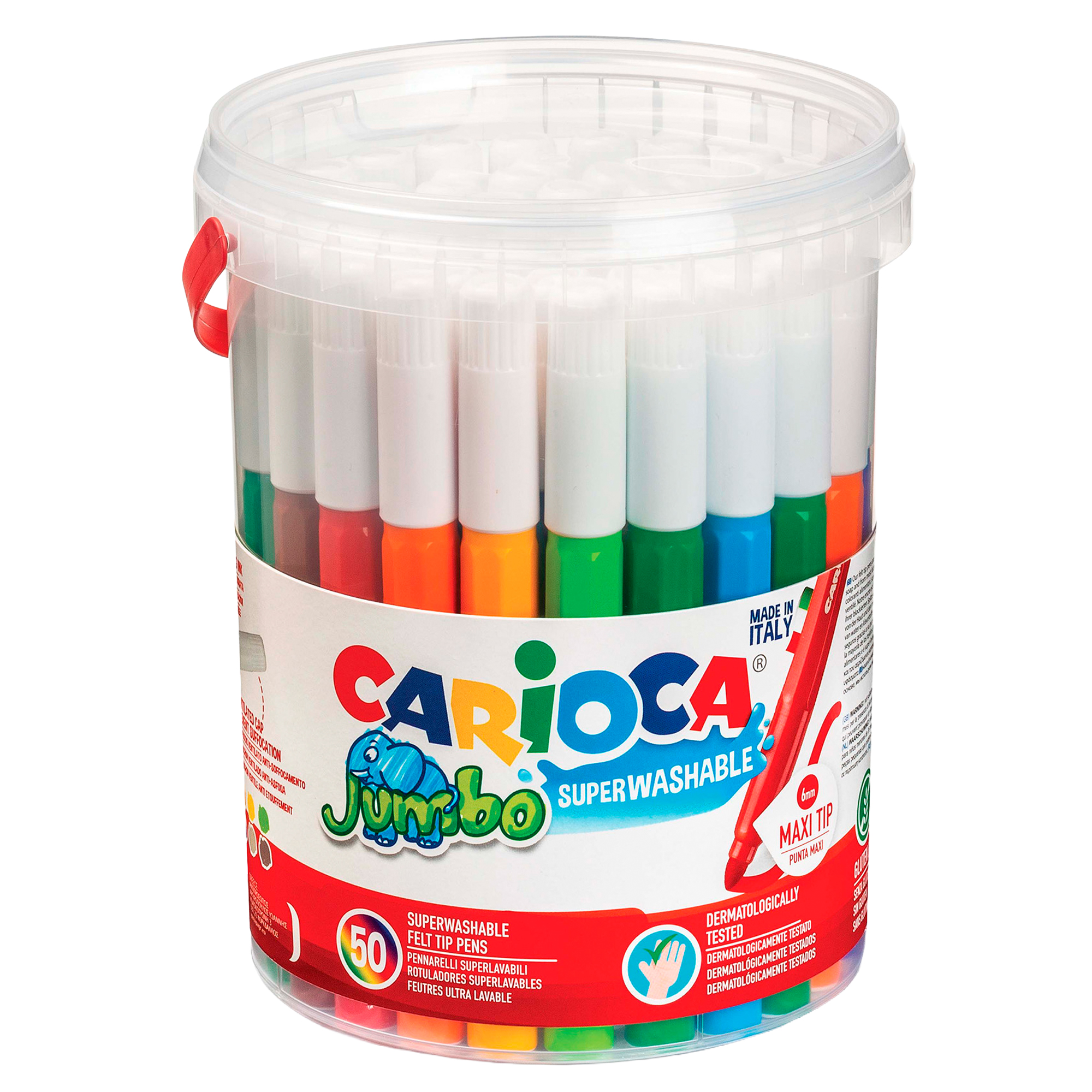 Pennarelli Jumbo - punta 6,0mm - colori assortiti …