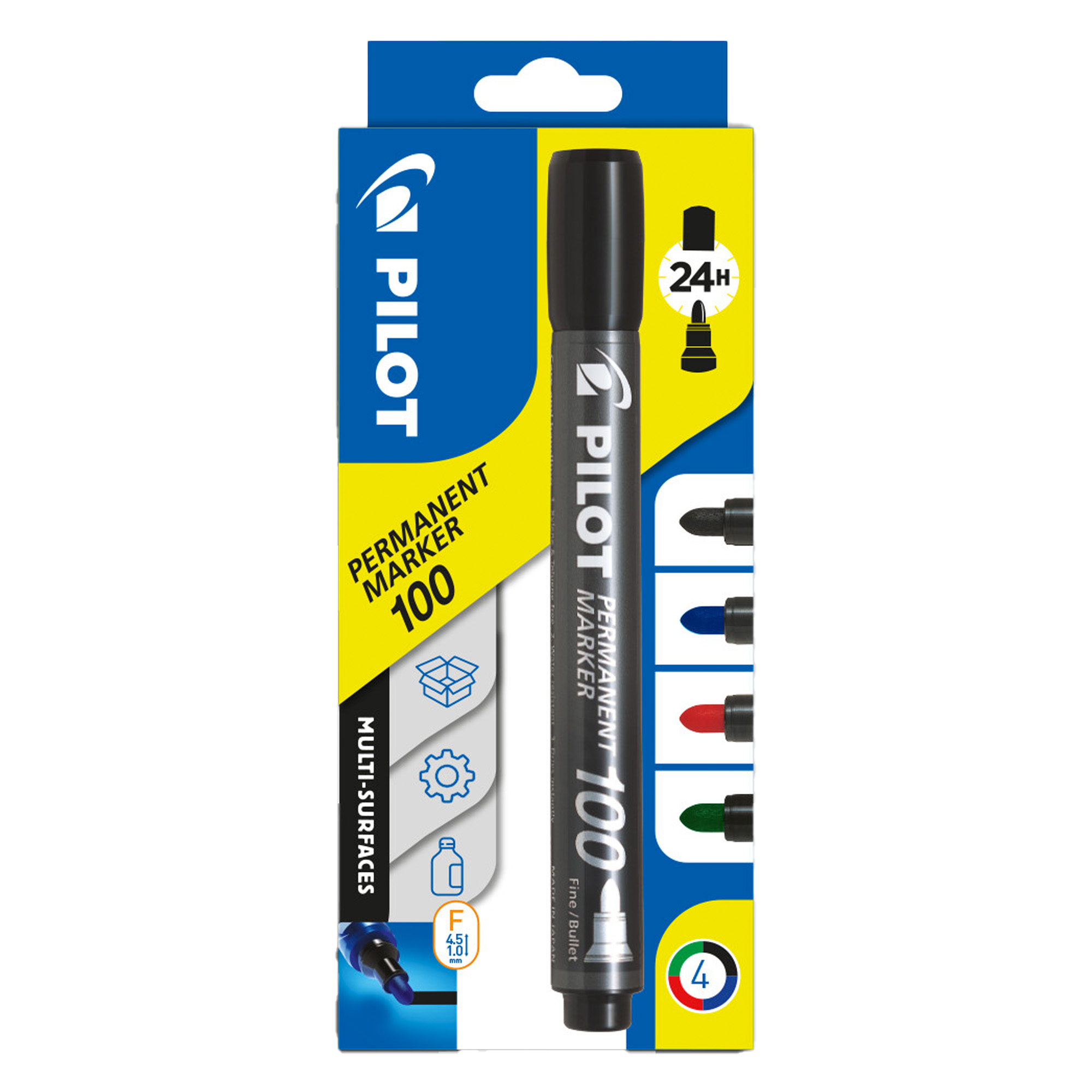 Marcatore Permanente Markers 100 - punta tonda 4,50 …