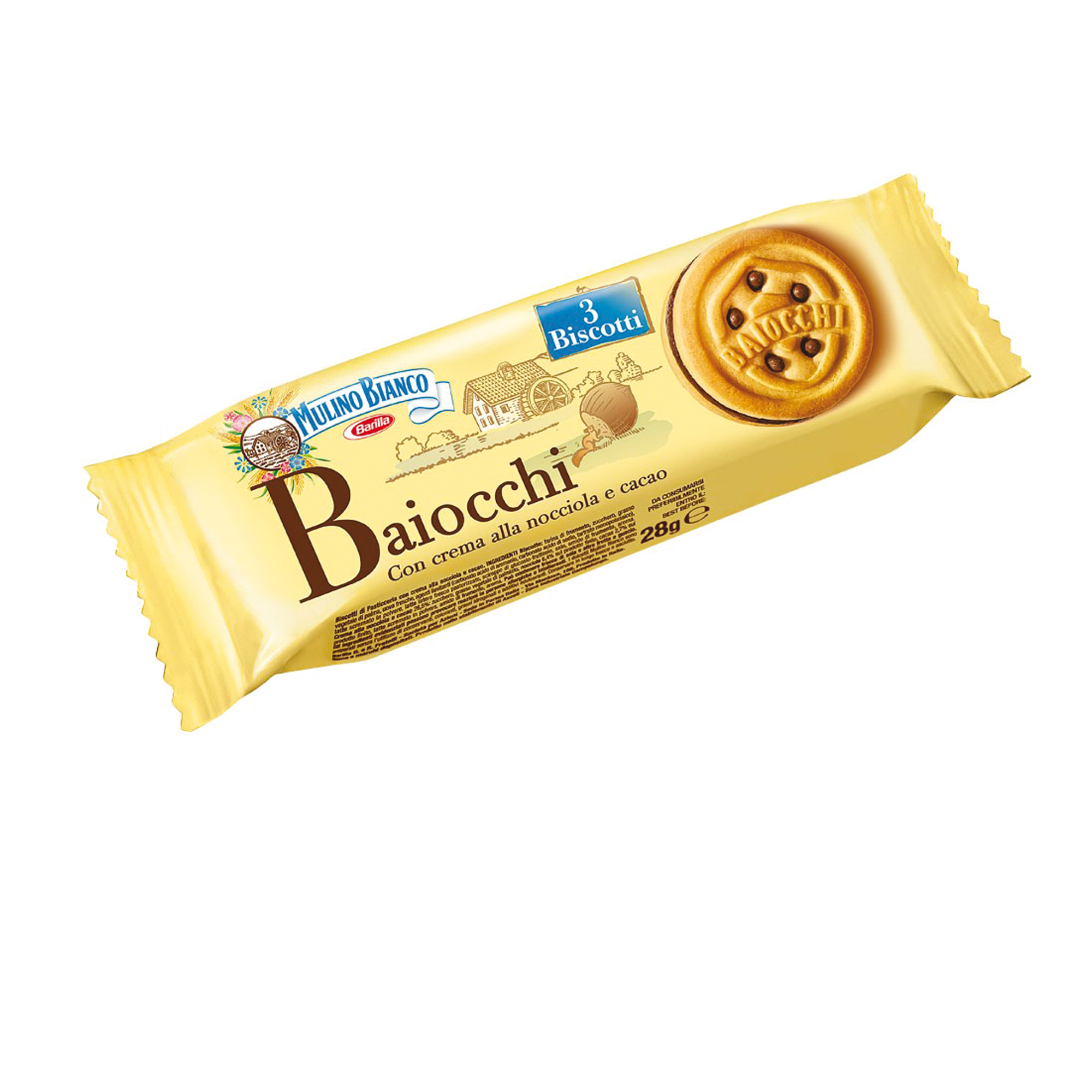Baiocchi - Mulino Bianco - monoporzione con 3 …
