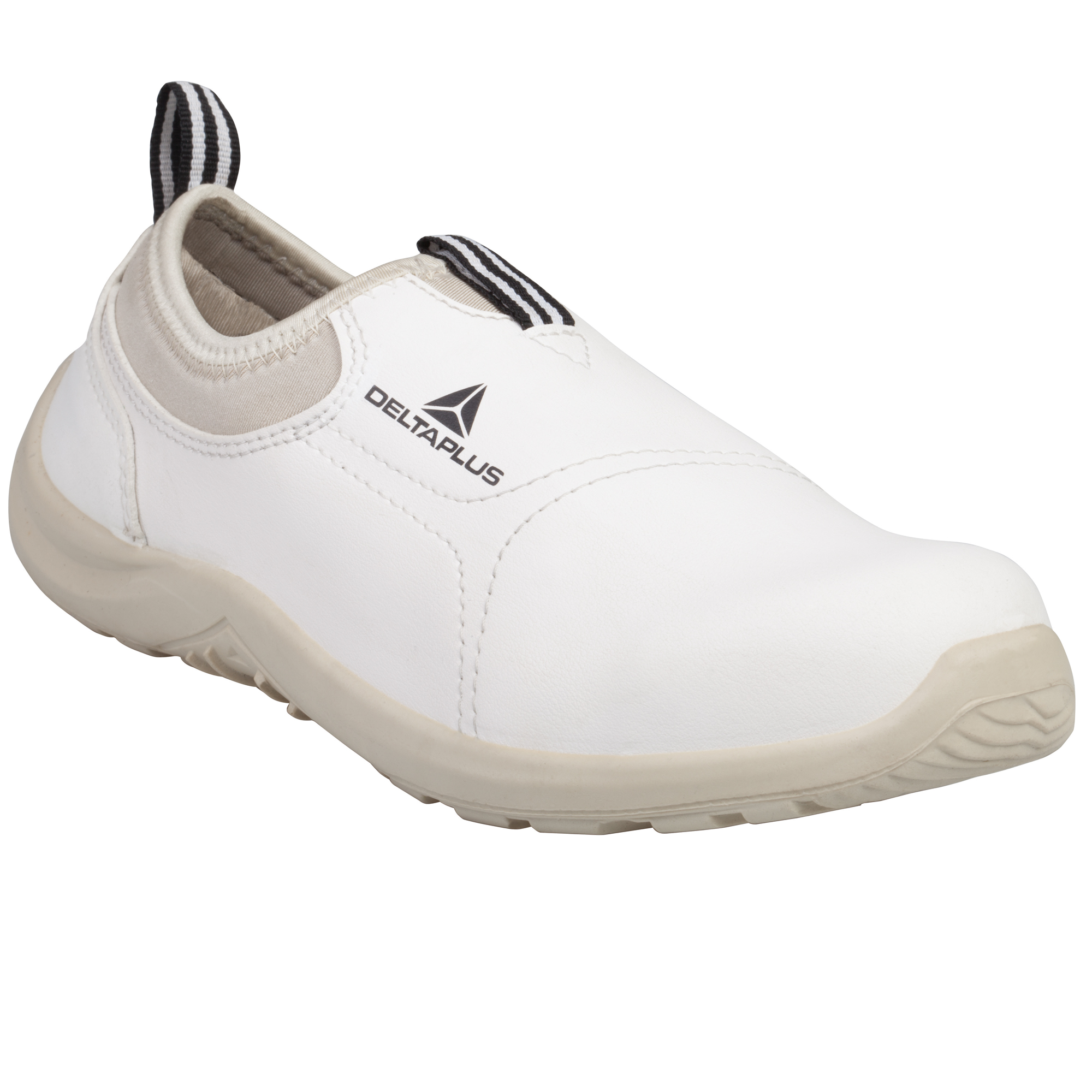 Calzatura di sicurezza Miami S2 FO AE SRC - microfibra/poliuretano - numero 44 - bianco - Deltaplus
