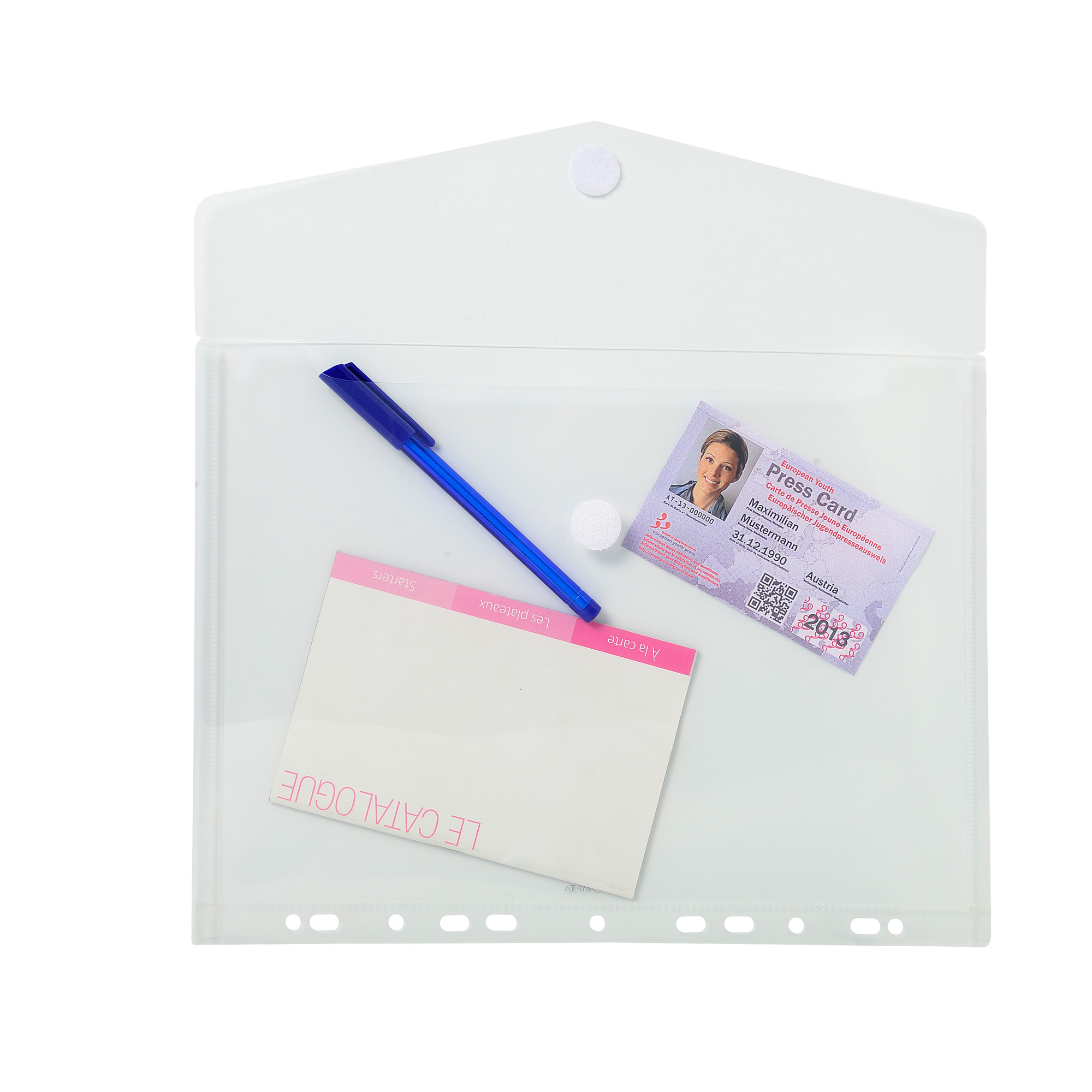 Busta forata con chiusura in velcro - PPL …