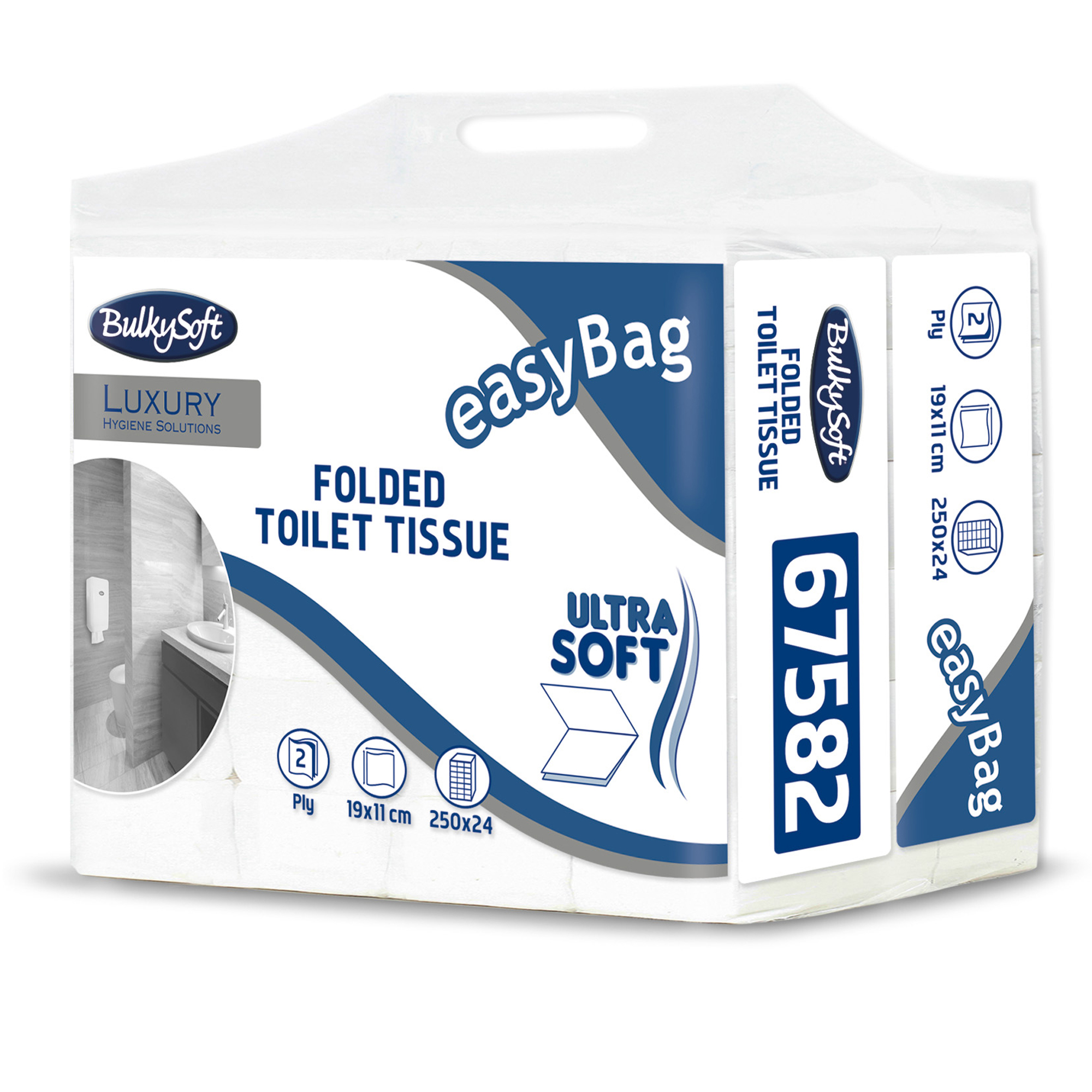 Carta igienica interfogliata EasyBag - 15,5 gr - …