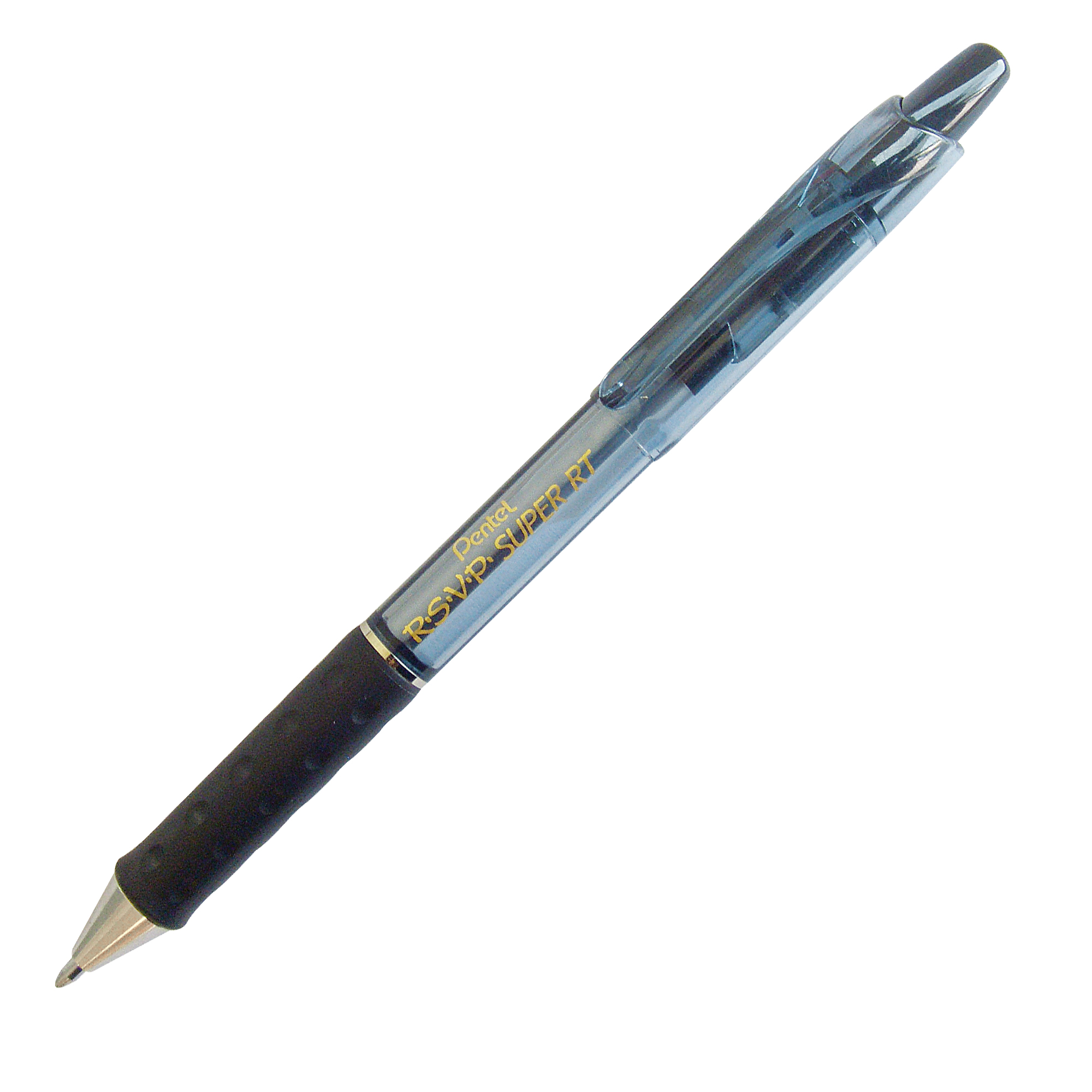 Penna a sfera a scatto Feel It - punta 1,0mm - nero - Pentel