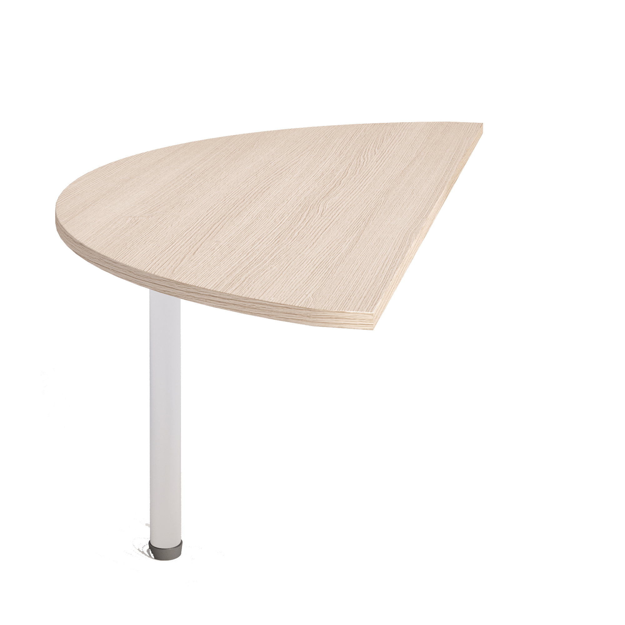 Terminale AgorA' Direction 180 - per scrivania Compact - 160 x 70 x 73 cm - rovere - Artexport