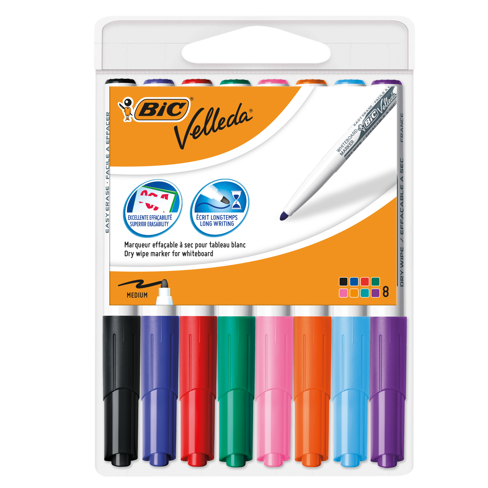 Pennarello Whiteboard Marker Velleda 1741 - punta tonda …