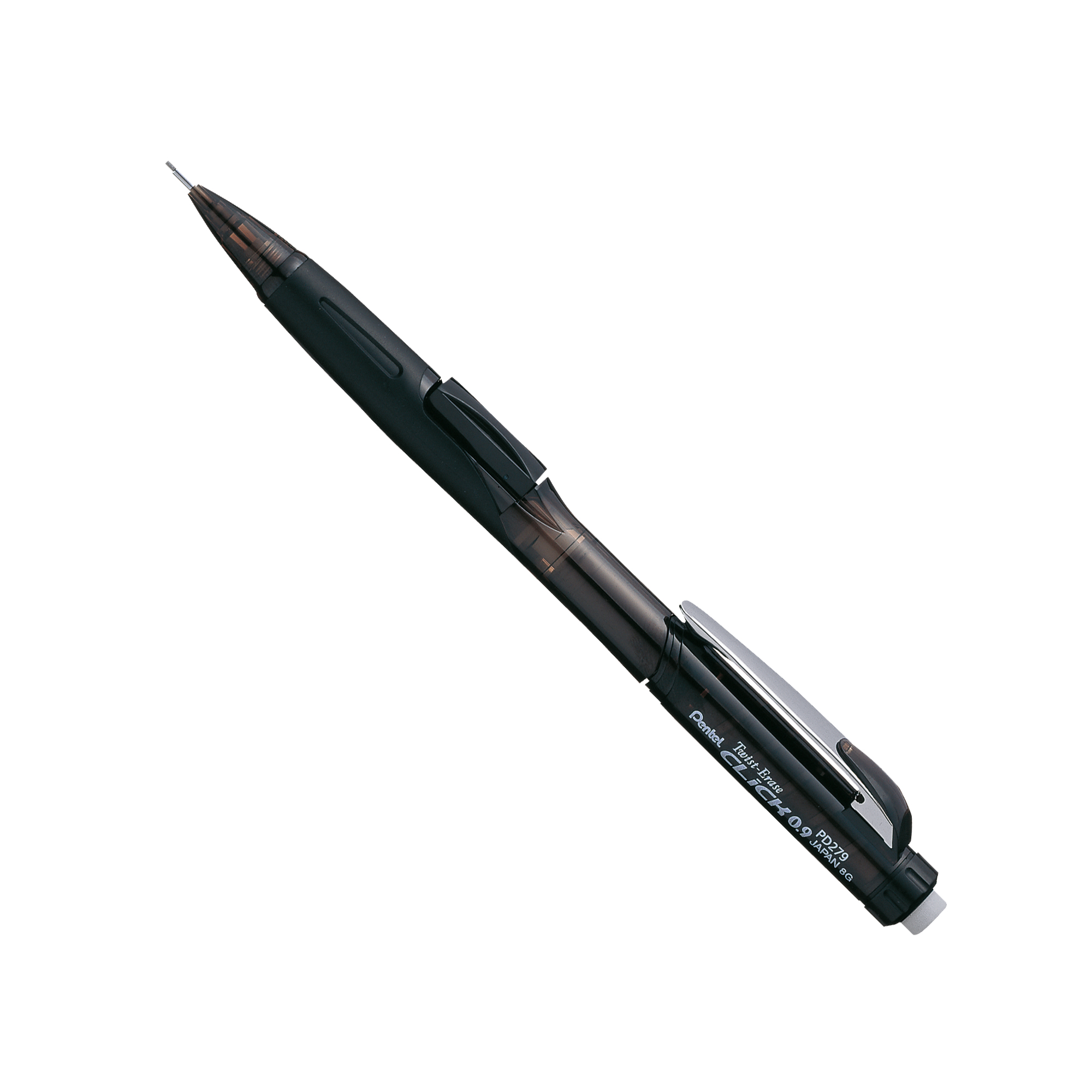 Portamine Twist Erase Clik - mina 0,90mm - fusto nero - Pentel