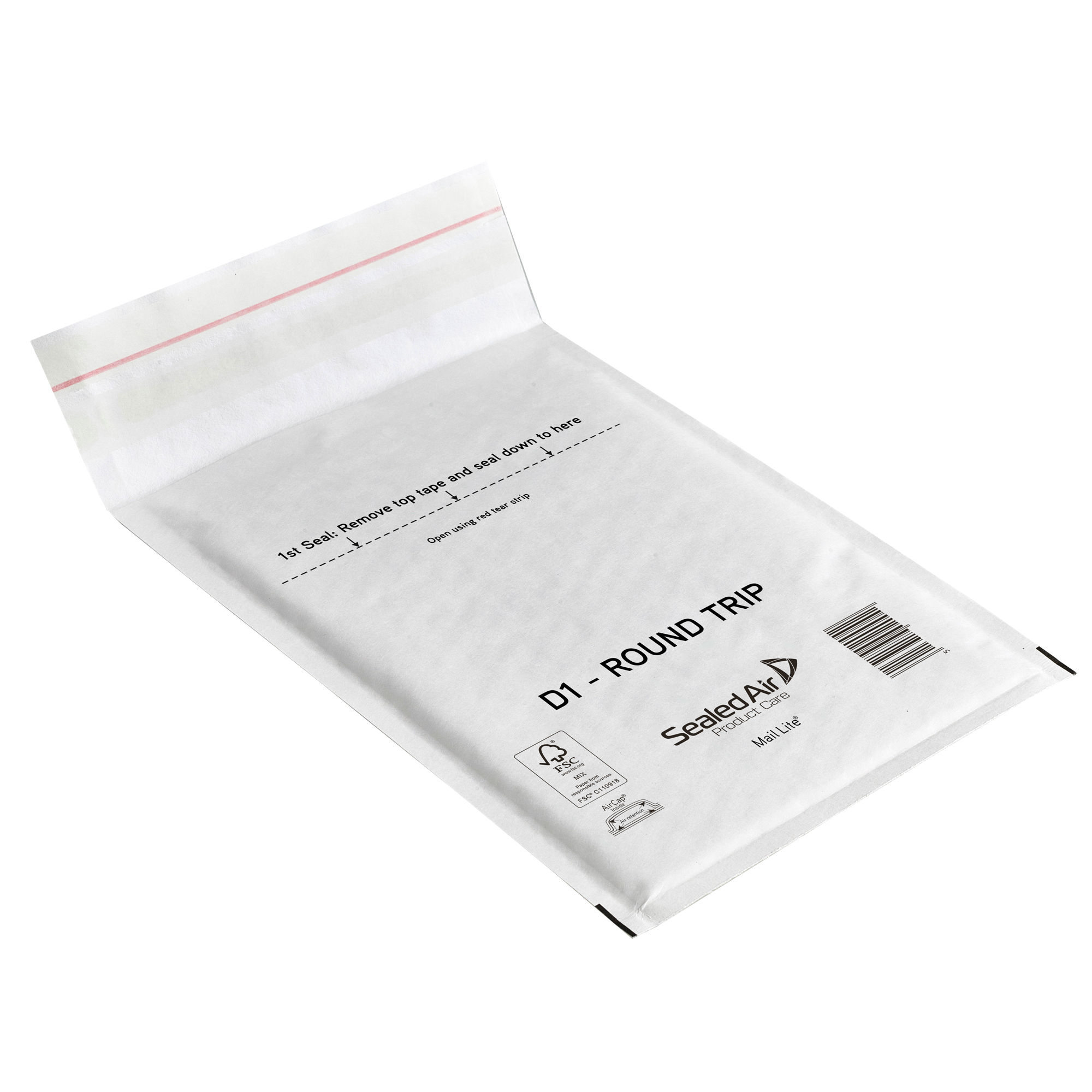 Busta imbottita Mail Lite Round Trip - andata/ritorno …