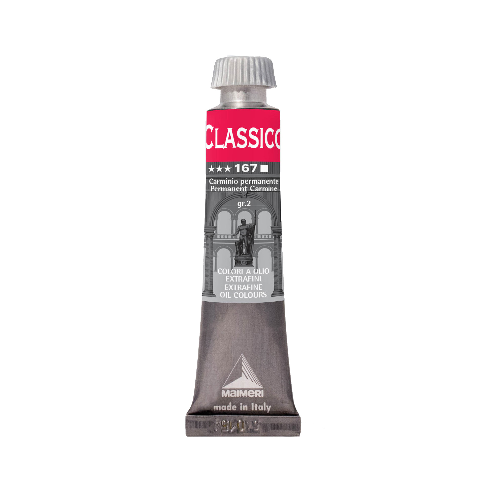 Colore a olio - extrafine - 20 ml - carminio permanente - Maimeri