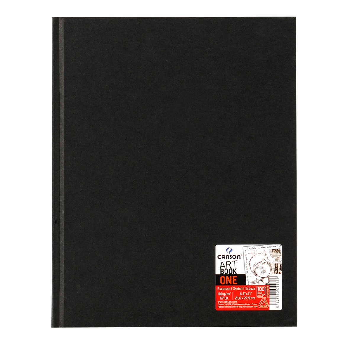 Libro rilegato Art Book One - 21,6x27,9 cm …