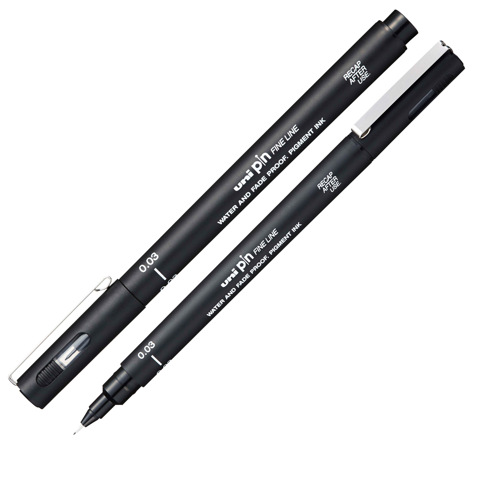 Pin fineliner - punta 0,03mm - nero - Uni Mitsubishi